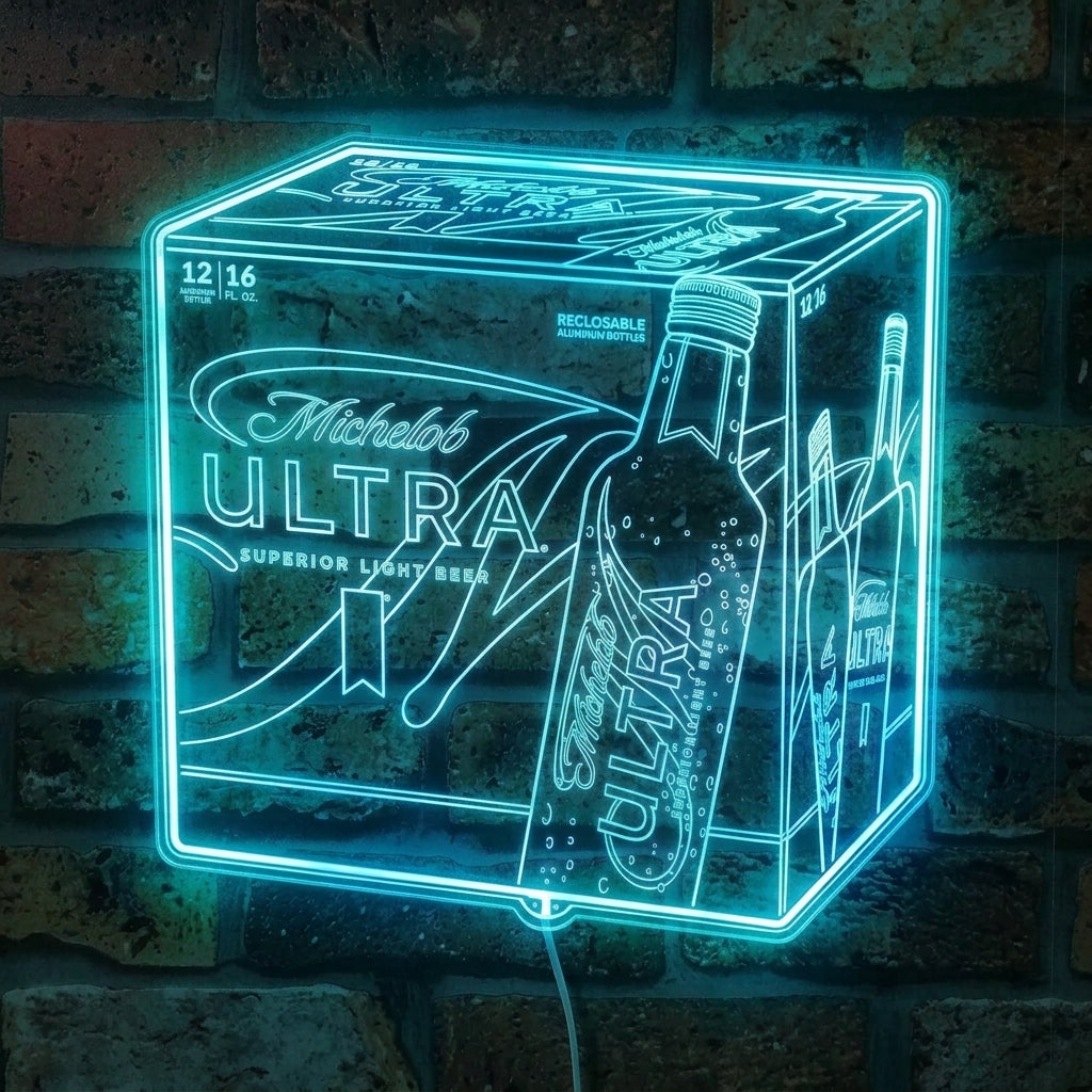 Michelob ULTRA Superior Light American Lager Beer Dynamic RGB Edge Lit ...