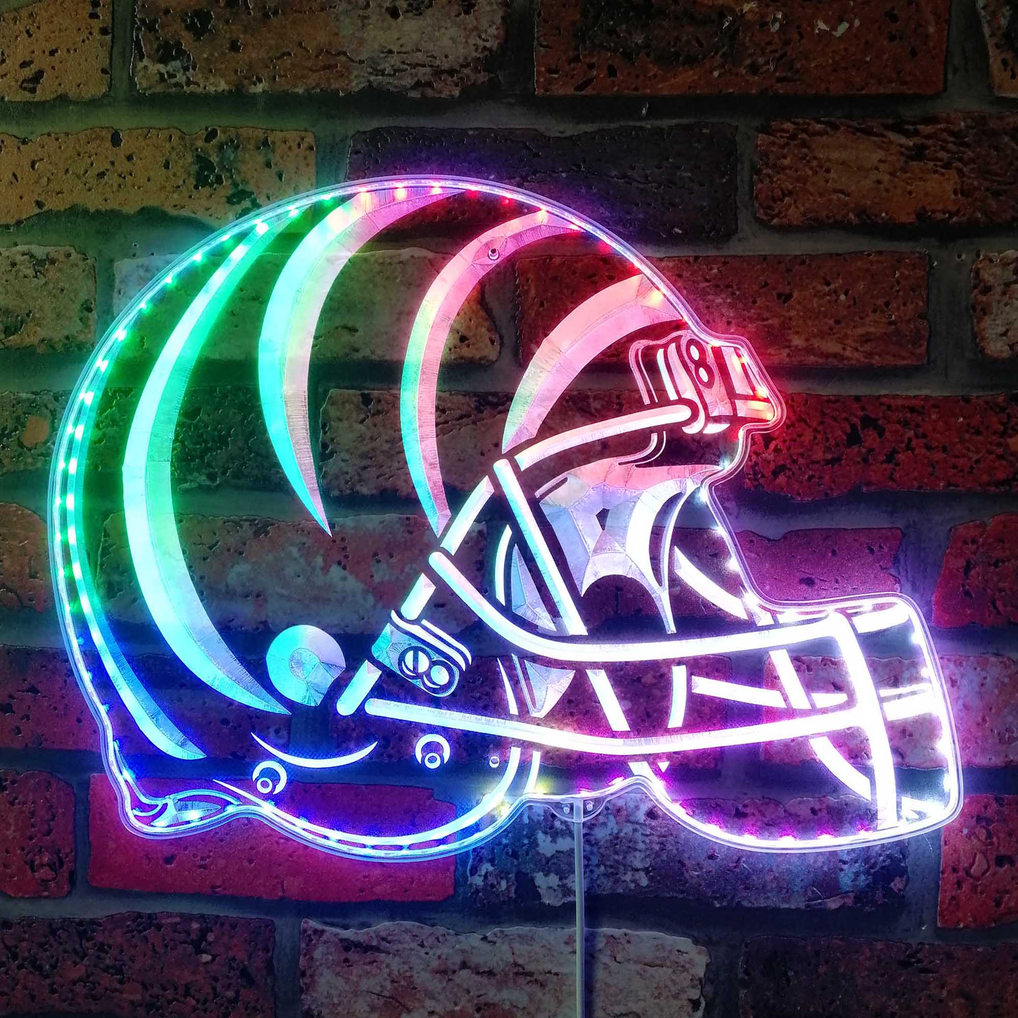 NFL Cincinnati Bengals Sport Dynamic RGB Edge Lit LED Sign