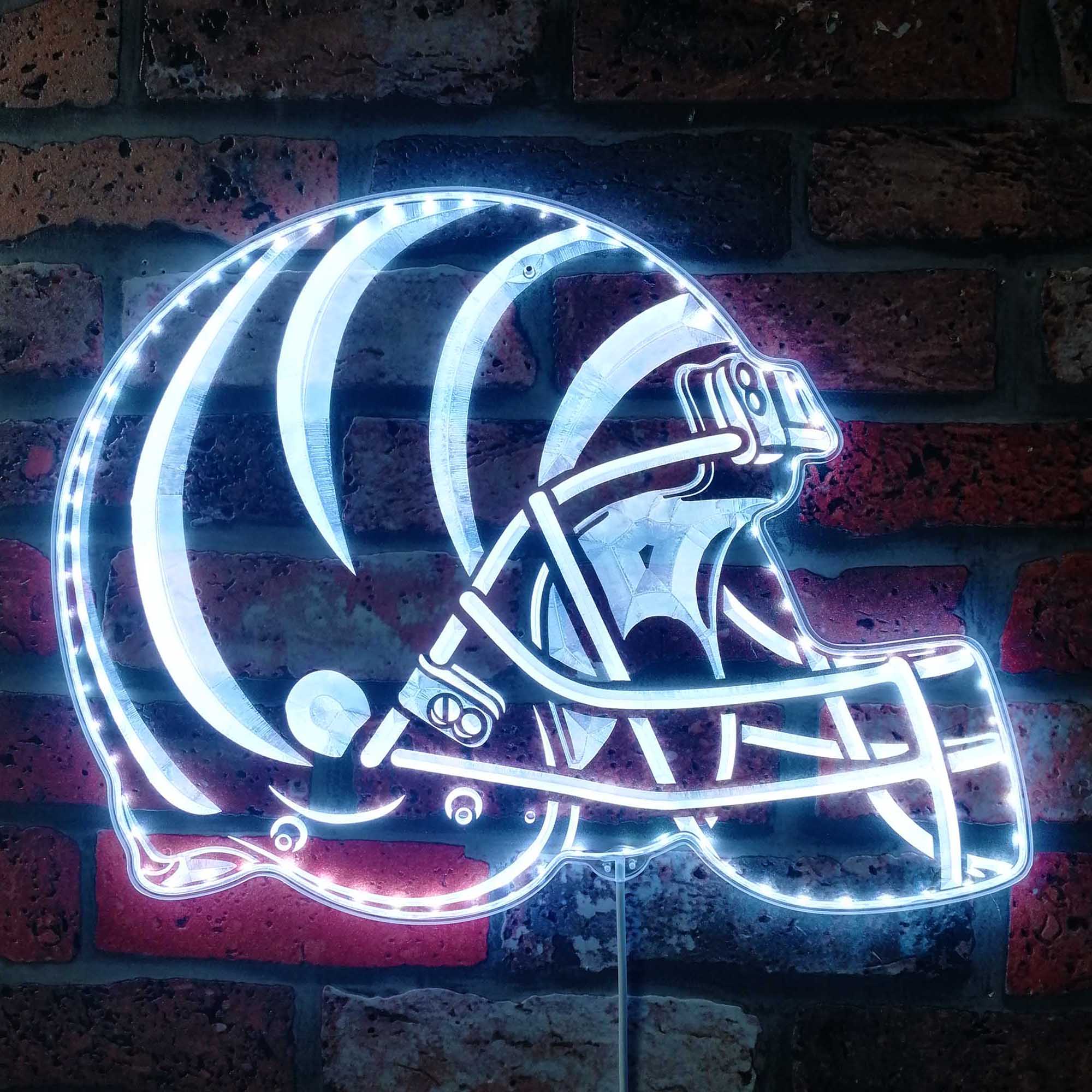 NFL Cincinnati Bengals Sport Dynamic RGB Light Neon Led Light Sign