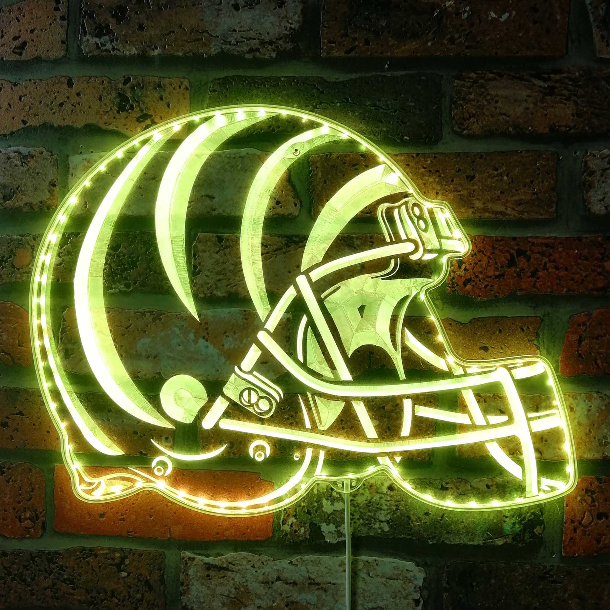 NFL Cincinnati Bengals Sport Dynamic RGB Light Neon Led Light Sign