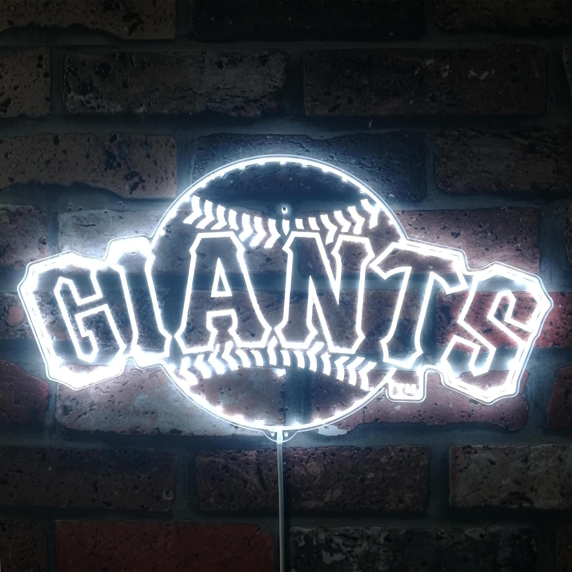 San Francisco Giants Dynamic RGB Edge Lit LED Sign