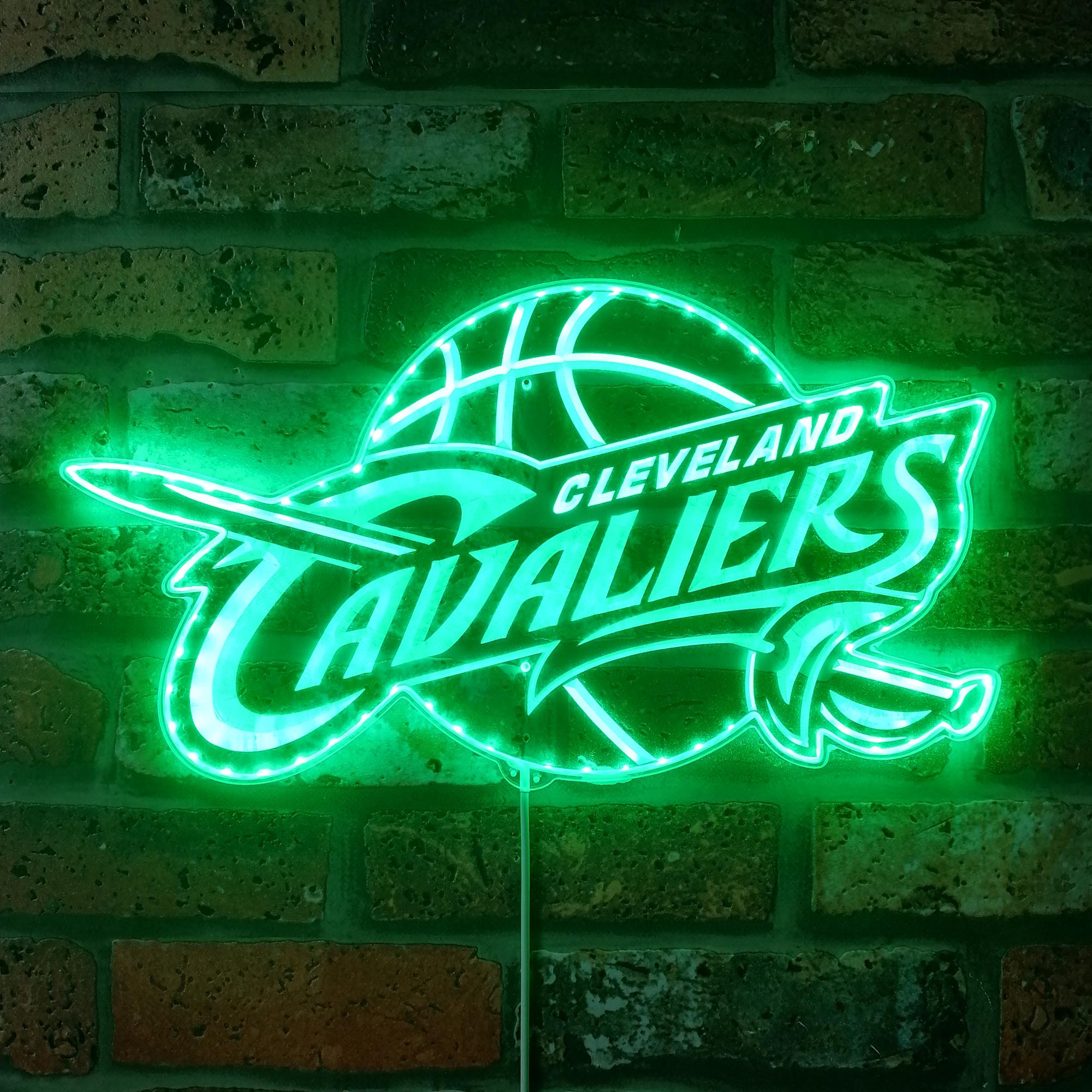 Cleveland Cavaliers Dynamic RGB Edge Lit LED Sign