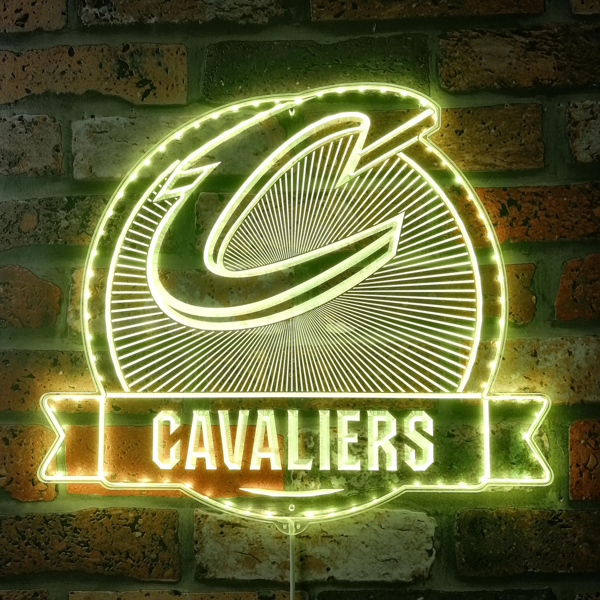 Cleveland Cavaliers Dynamic RGB Edge Lit LED Sign