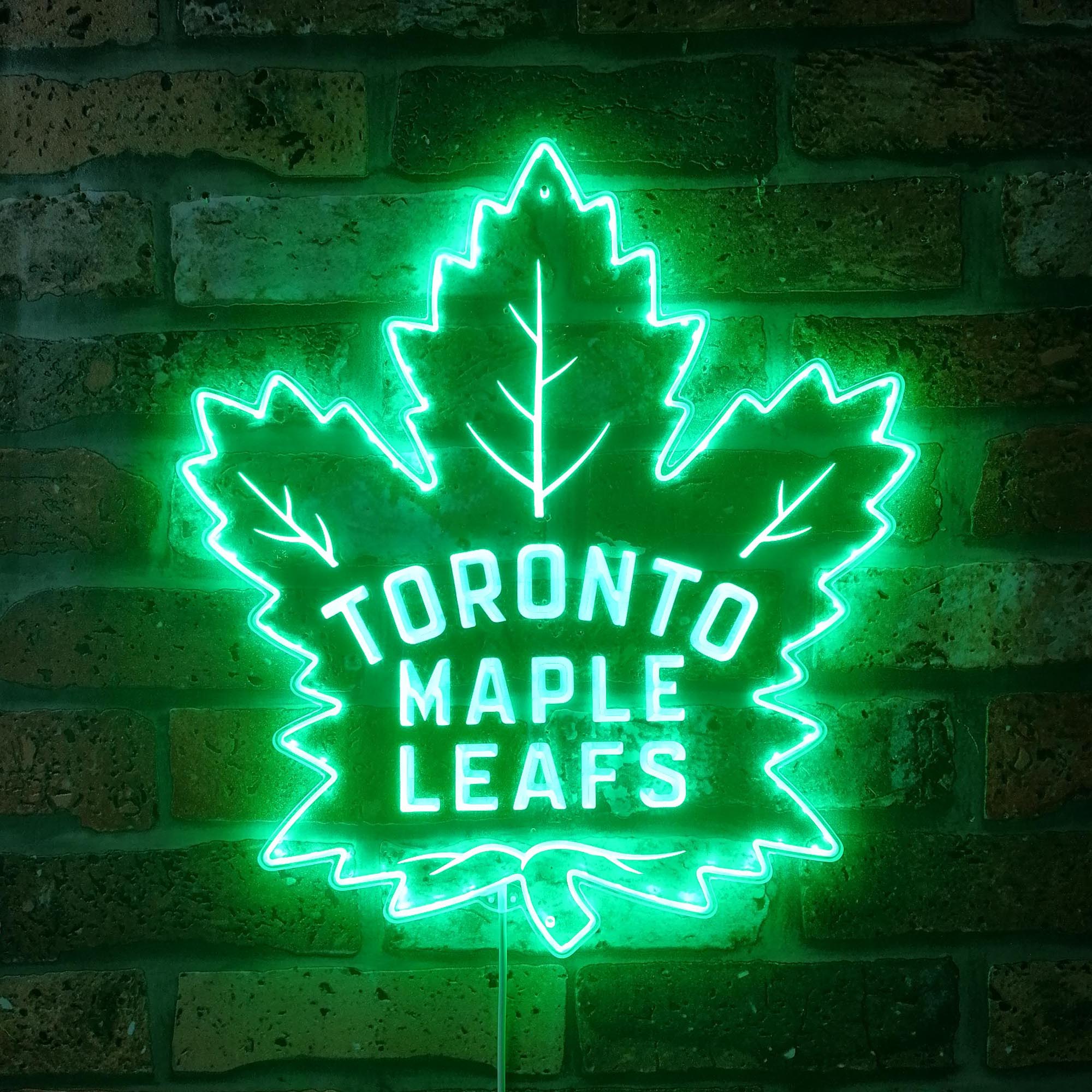 Toronto Maple Leafs Neon RGB Edge Lit LED Sign