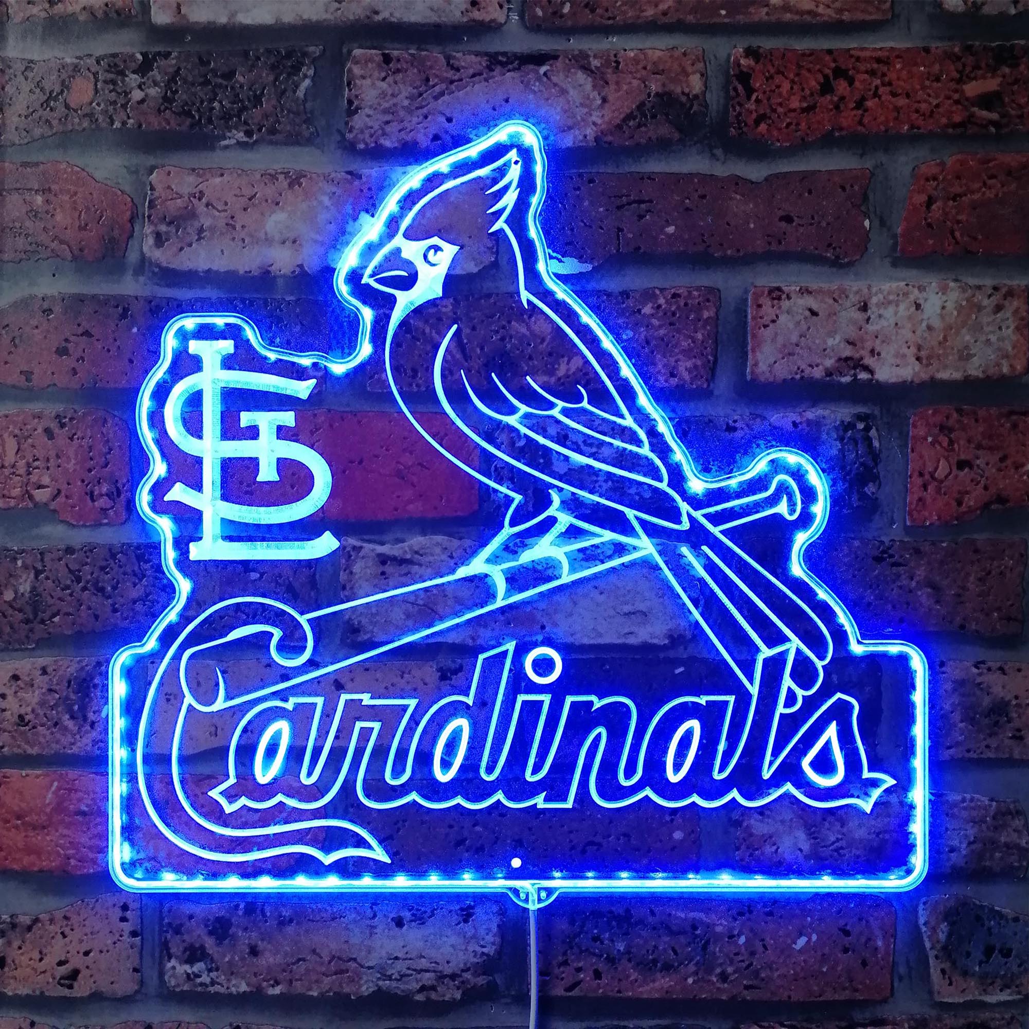 Saint Louis Cardinals Dynamic RGB Edge Lit LED Sign