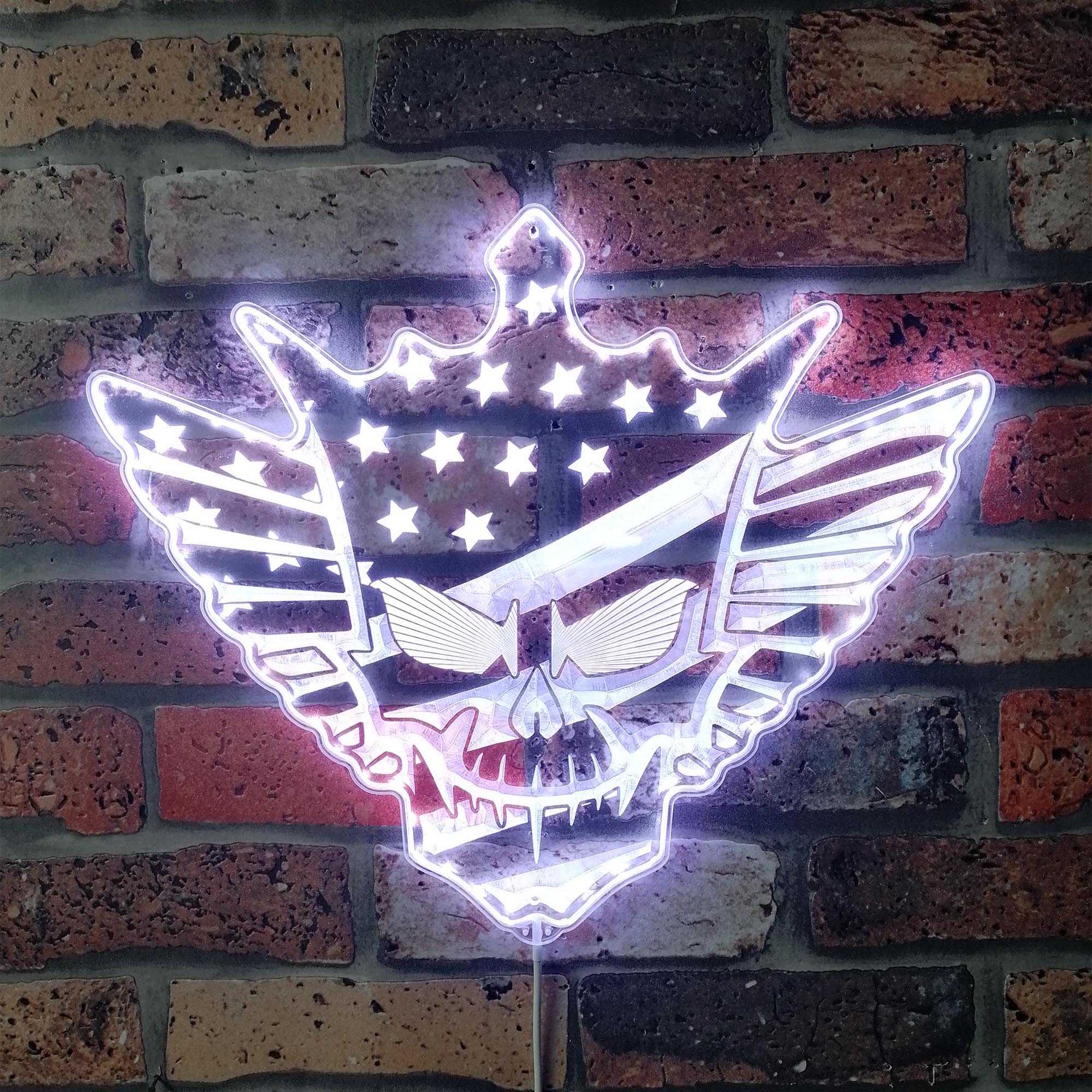 Cody Rhodes Dynamic RGB Edge Lit LED Sign