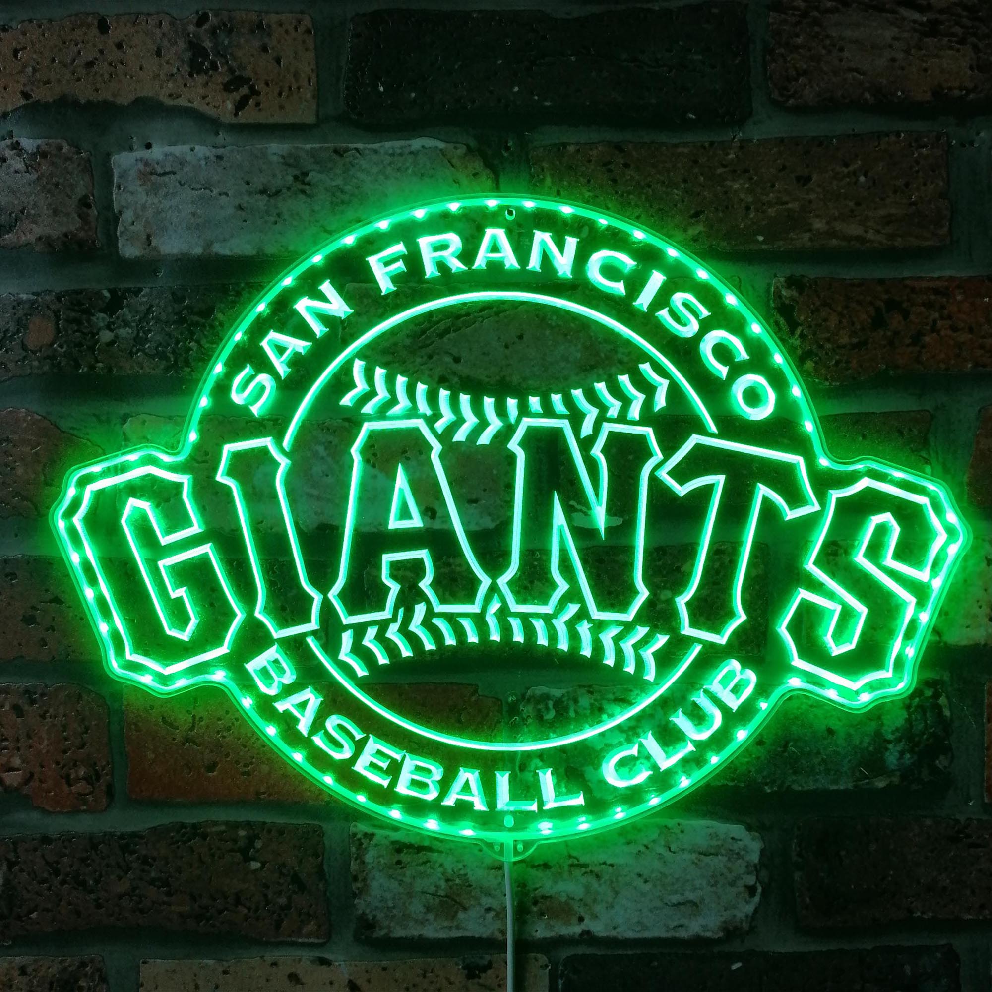 San Francisco Giants Dynamic RGB Edge Lit LED Sign