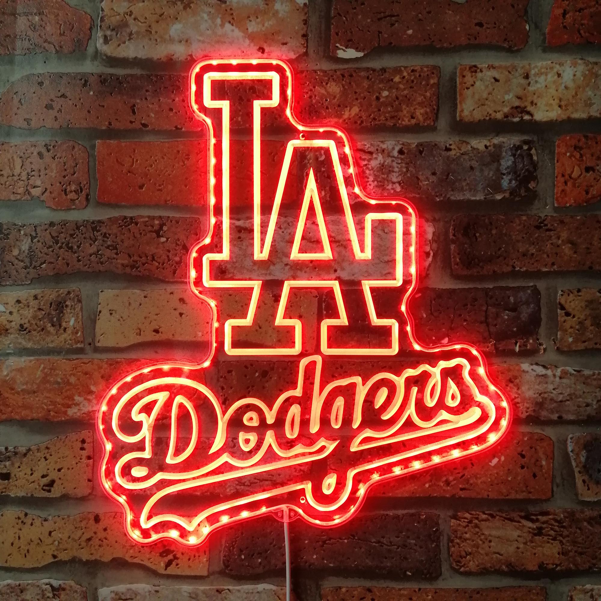 LA Dogers Dynamic RGB Edge Lit LED Sign