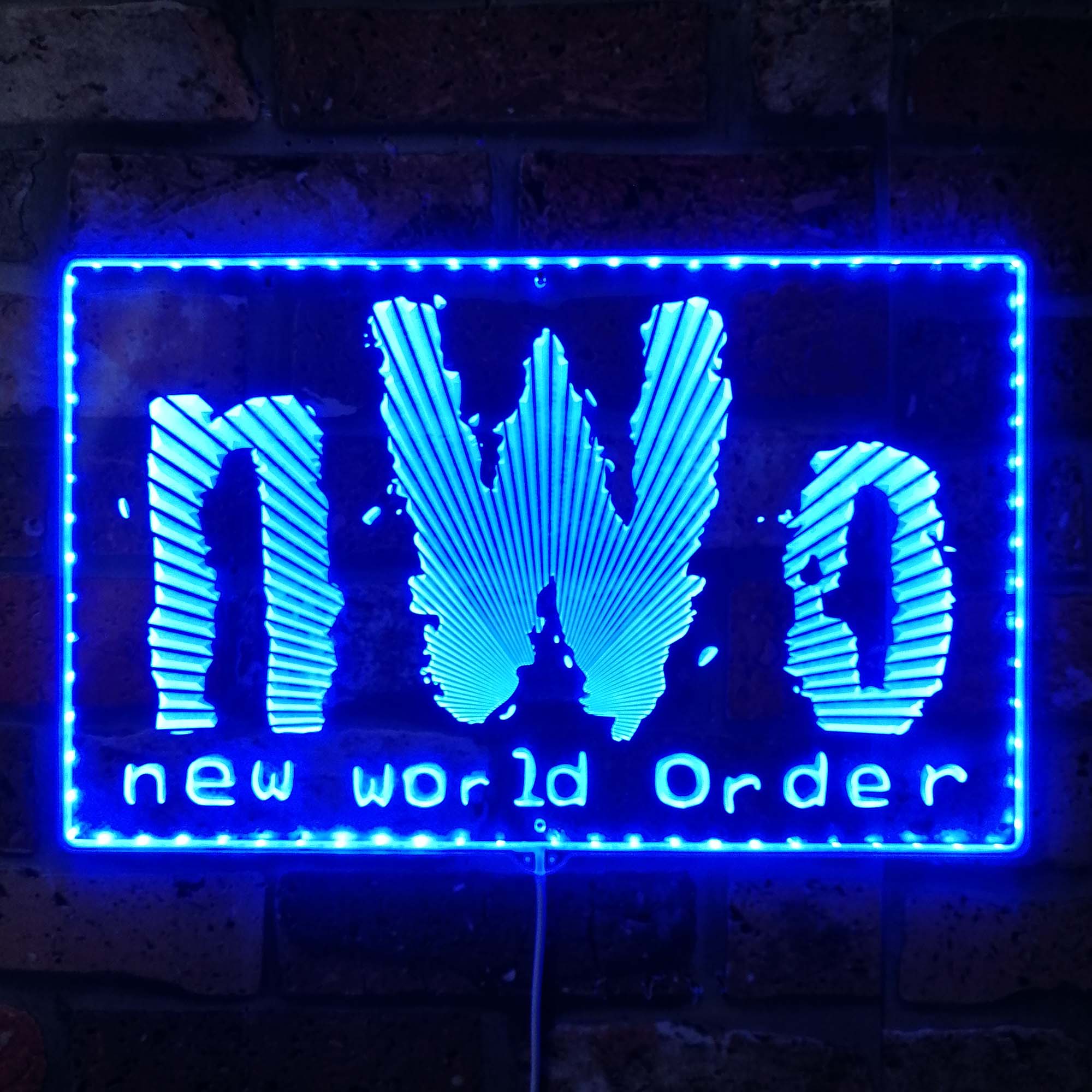 WWE nWo Dynamic RGB Edge Lit LED Sign