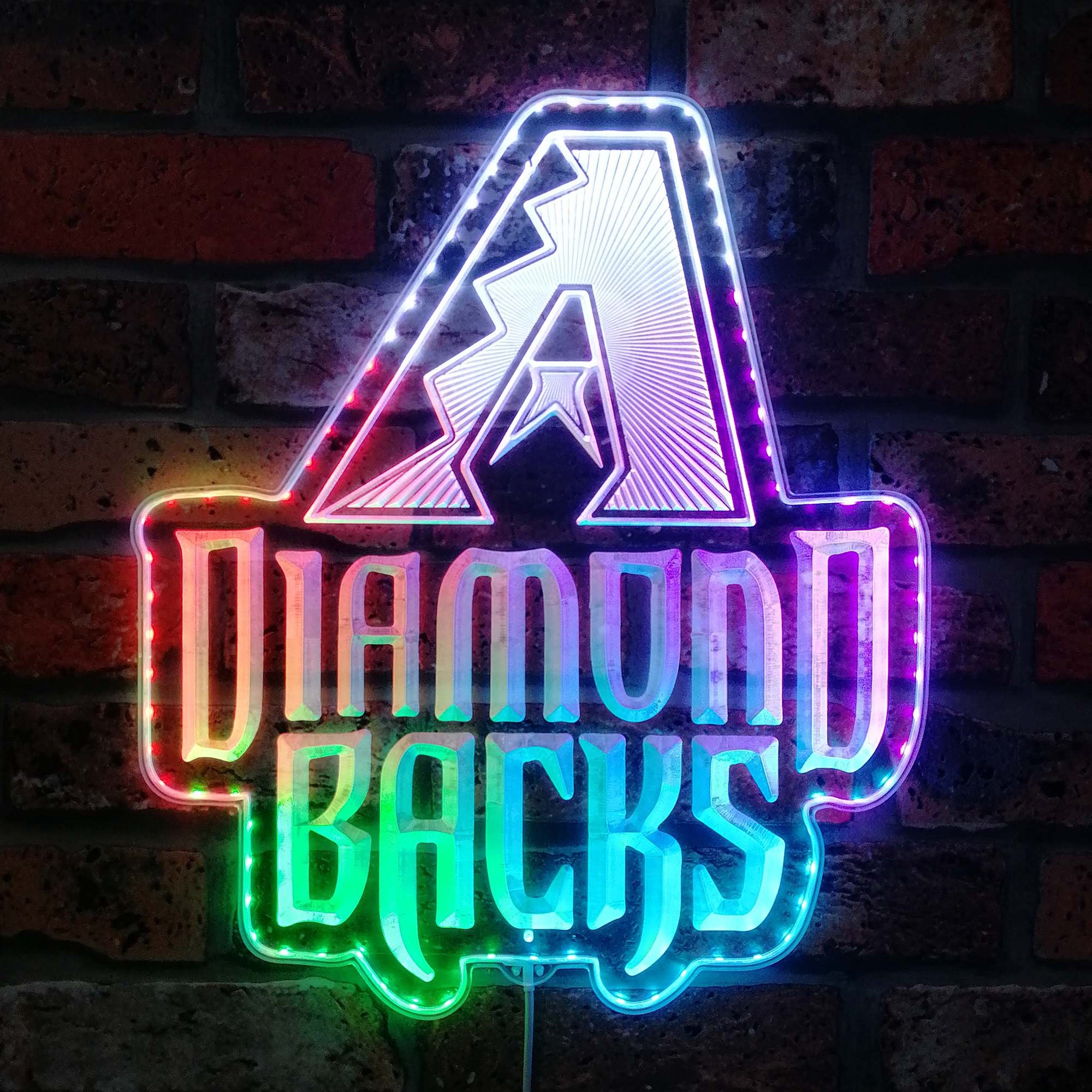 Diamond Blacks Dynamic RGB Edge Lit LED Sign