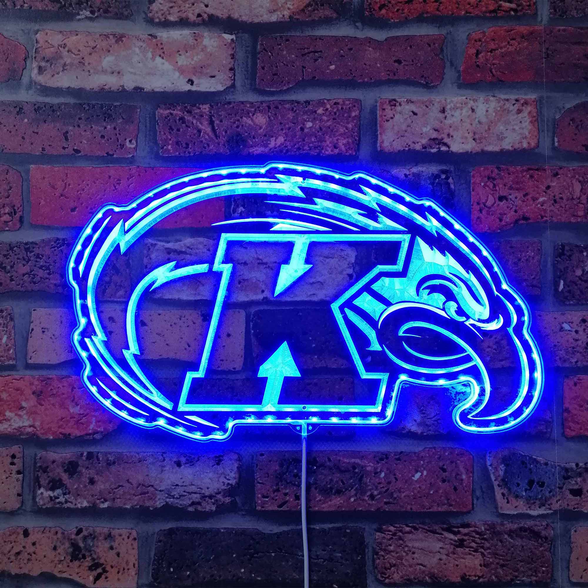 Kent State Dynamic RGB Edge Lit LED Sign