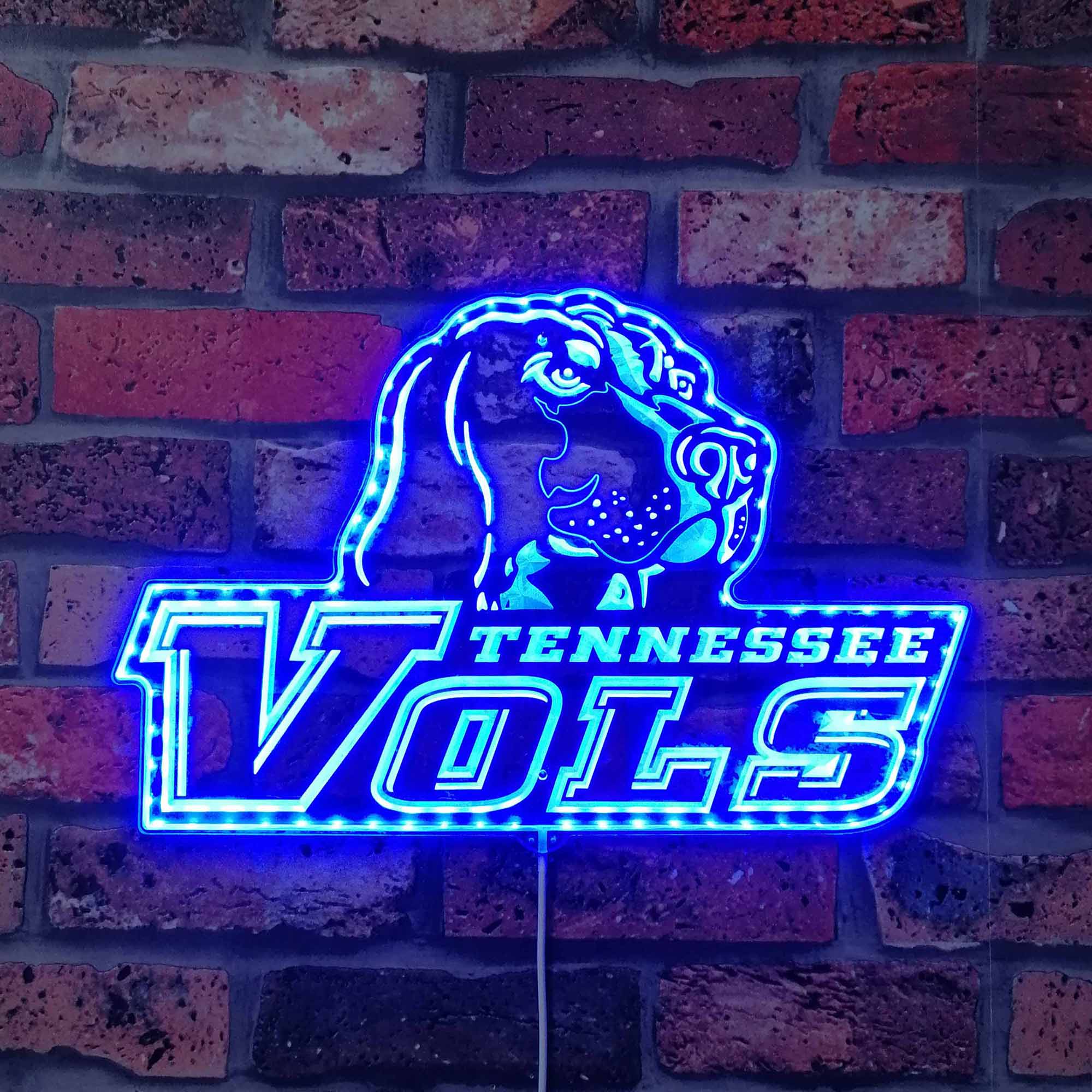 Tennessee Vols Dynamic RGB Edge Lit LED Sign