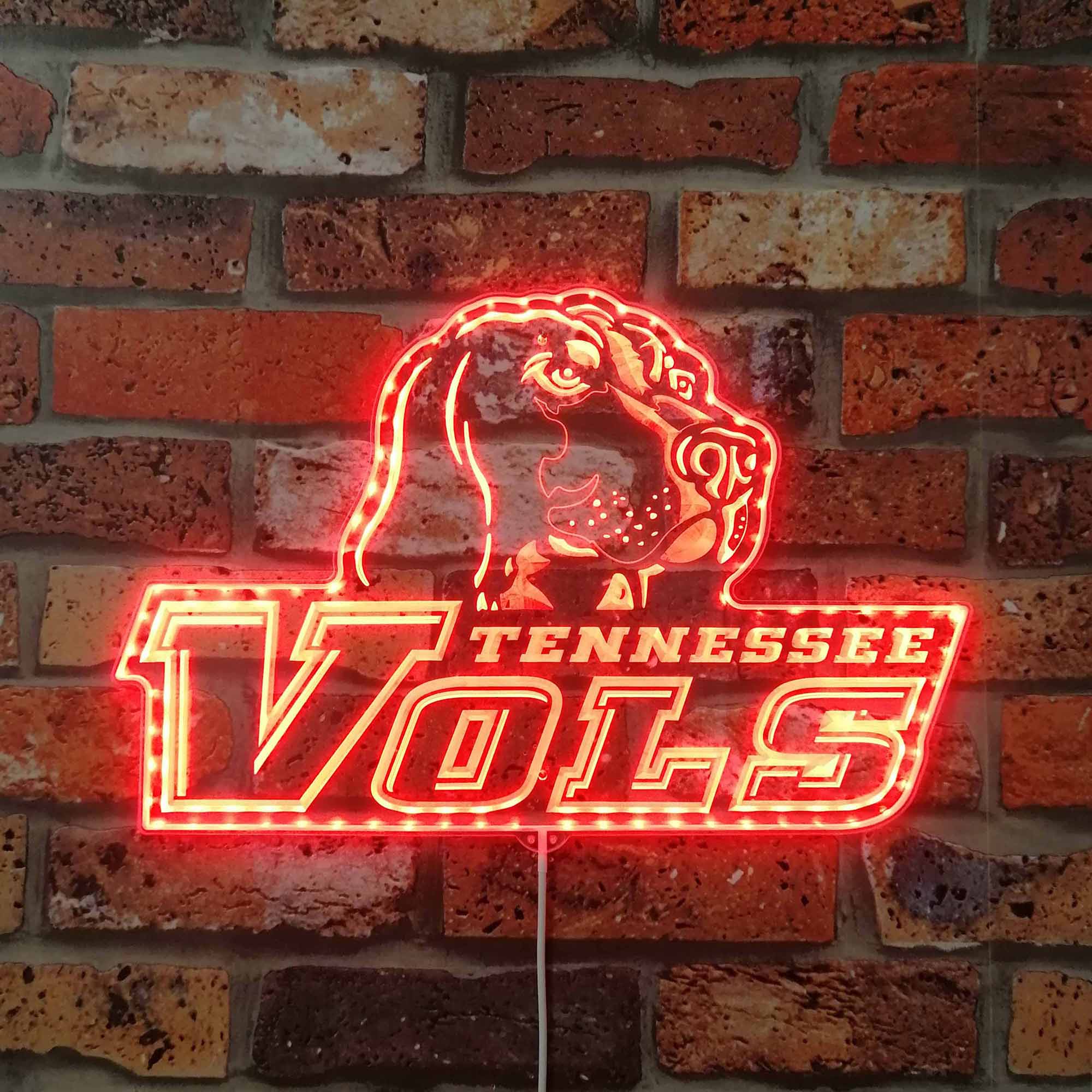 Tennessee Vols Dynamic RGB Edge Lit LED Sign