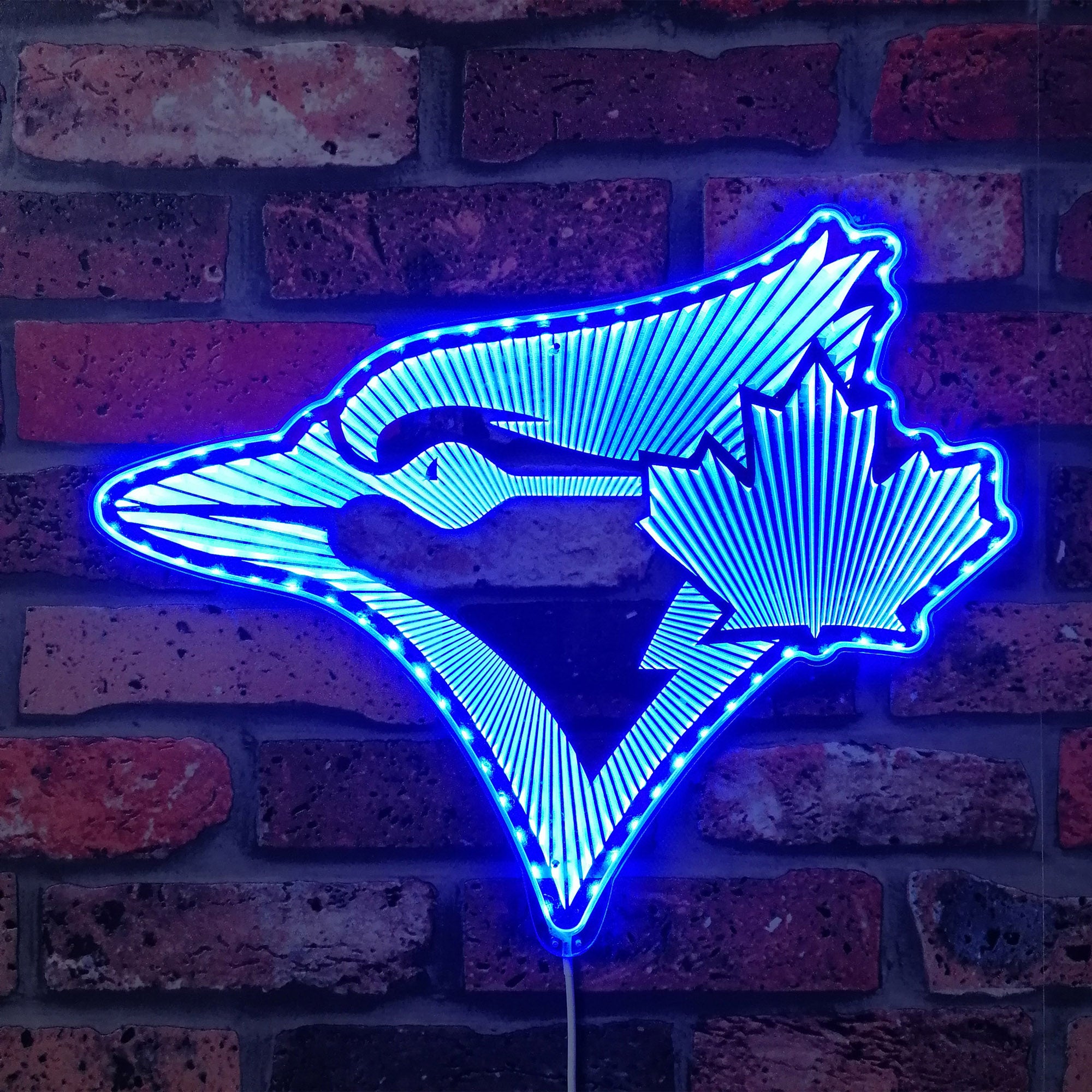 Toronto Blue Jays Dynamic RGB Edge Lit LED Sign