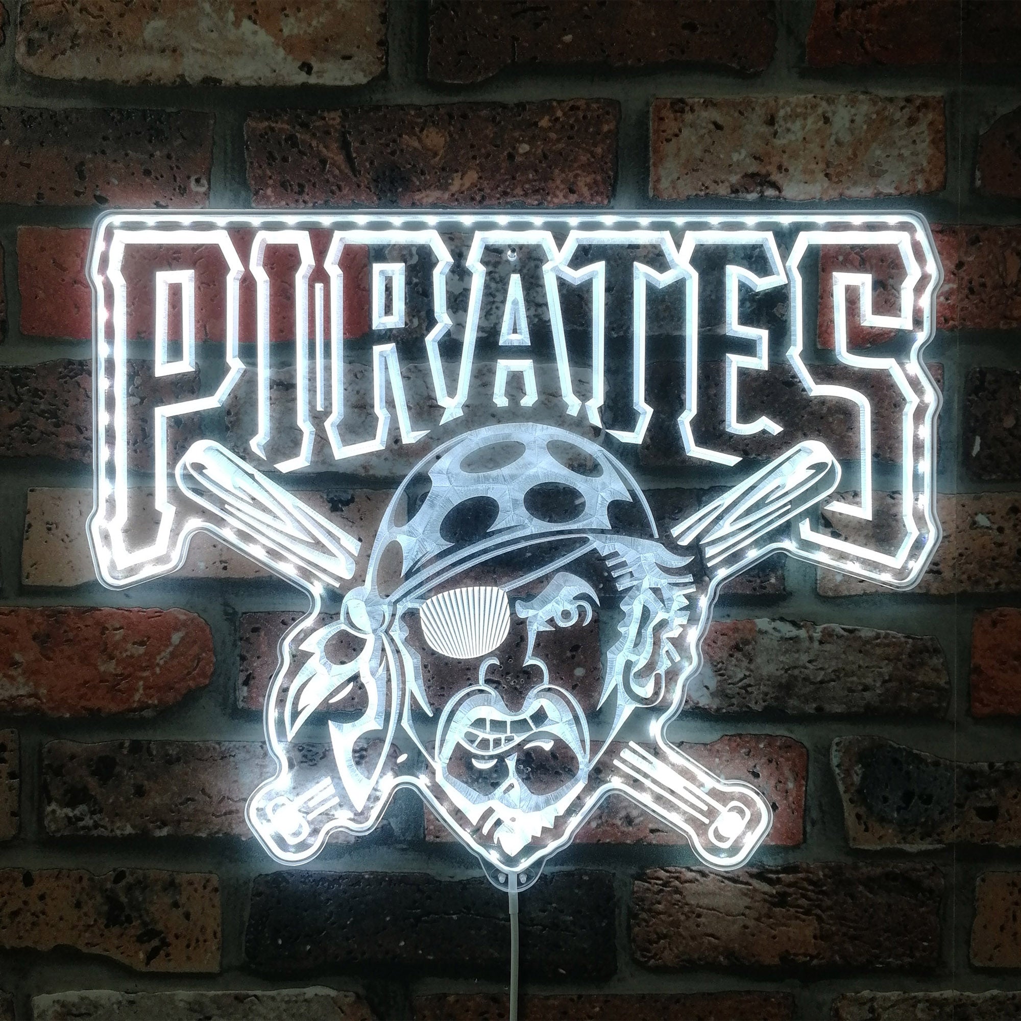 Pittsburgh Pirates Dynamic RGB Edge Lit LED Sign