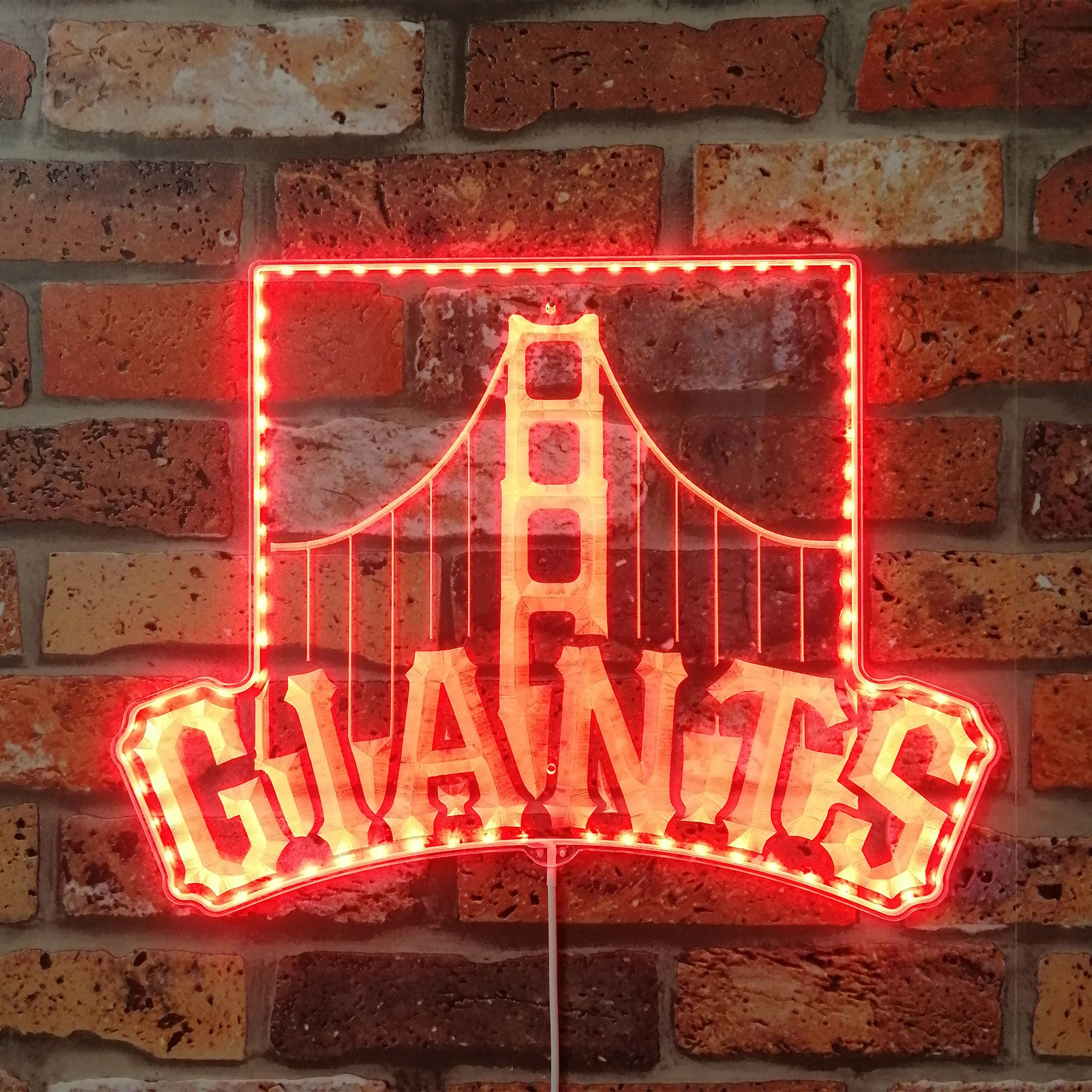 San Francisco Giants Alternate Dynamic RGB Edge Lit LED Sign