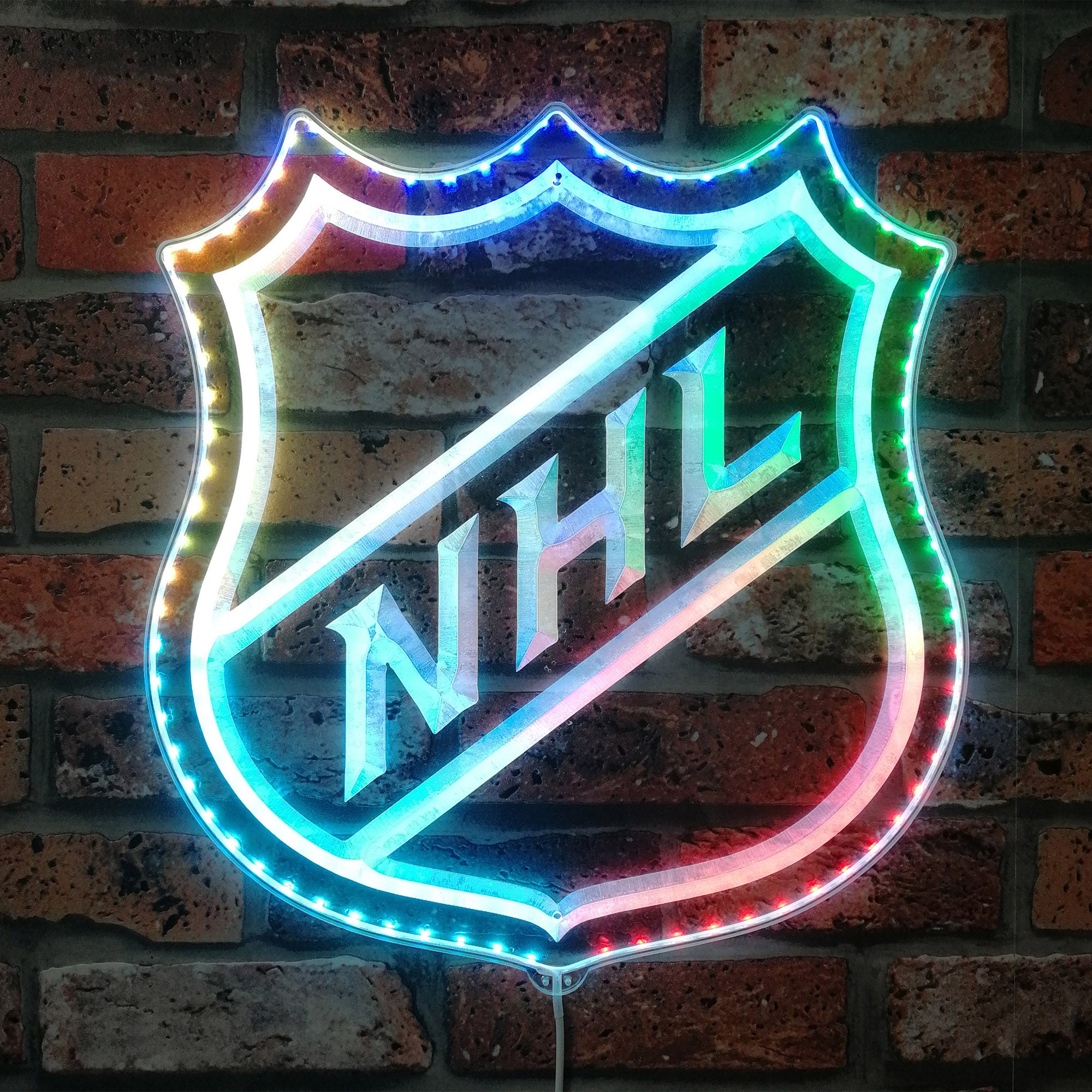 Logo NHL Dynamic RGB Edge Lit LED Sign