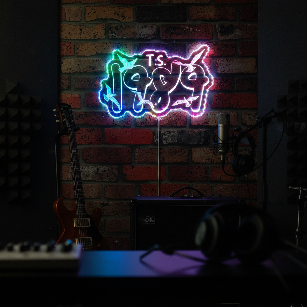 Taylor Swift 1989 Neon RGB Edge Lit LED Sign