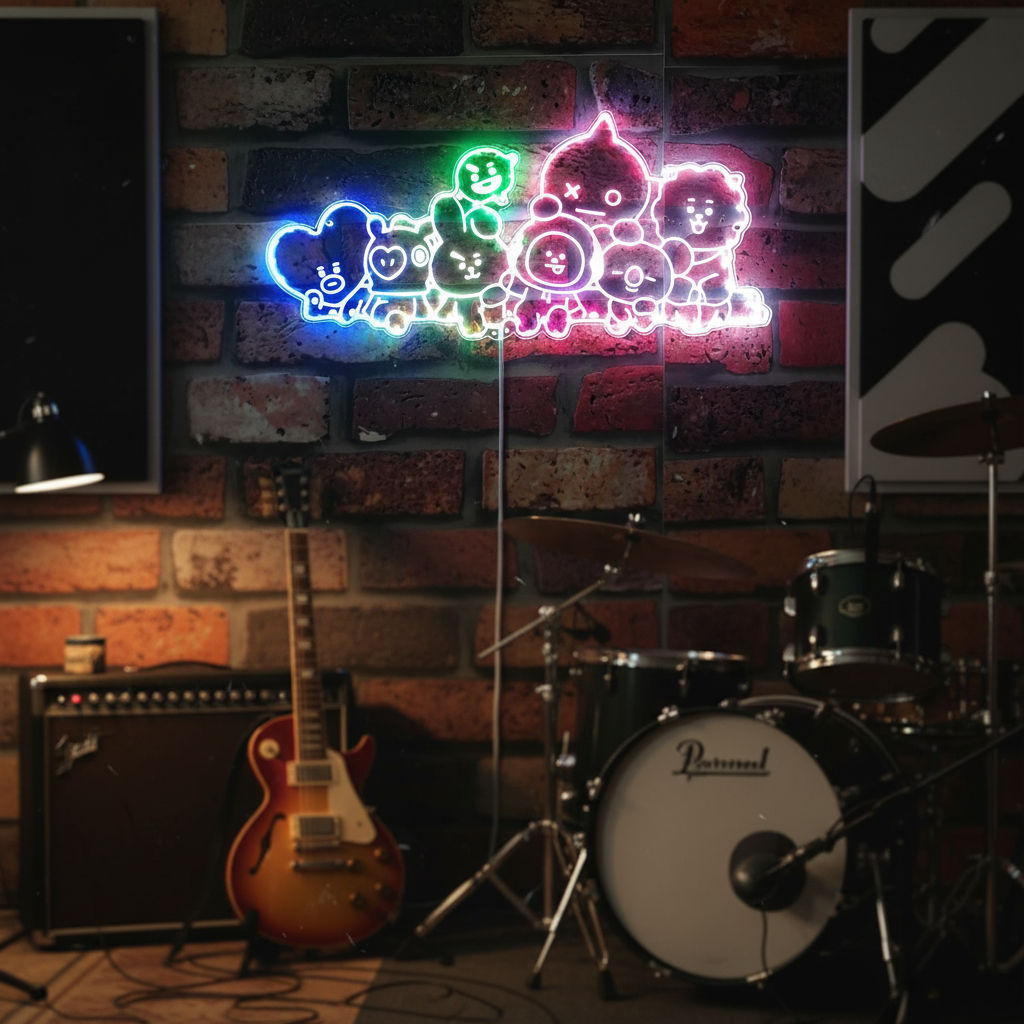 Taylor Swift 1989 Neon RGB Edge Lit LED Sign