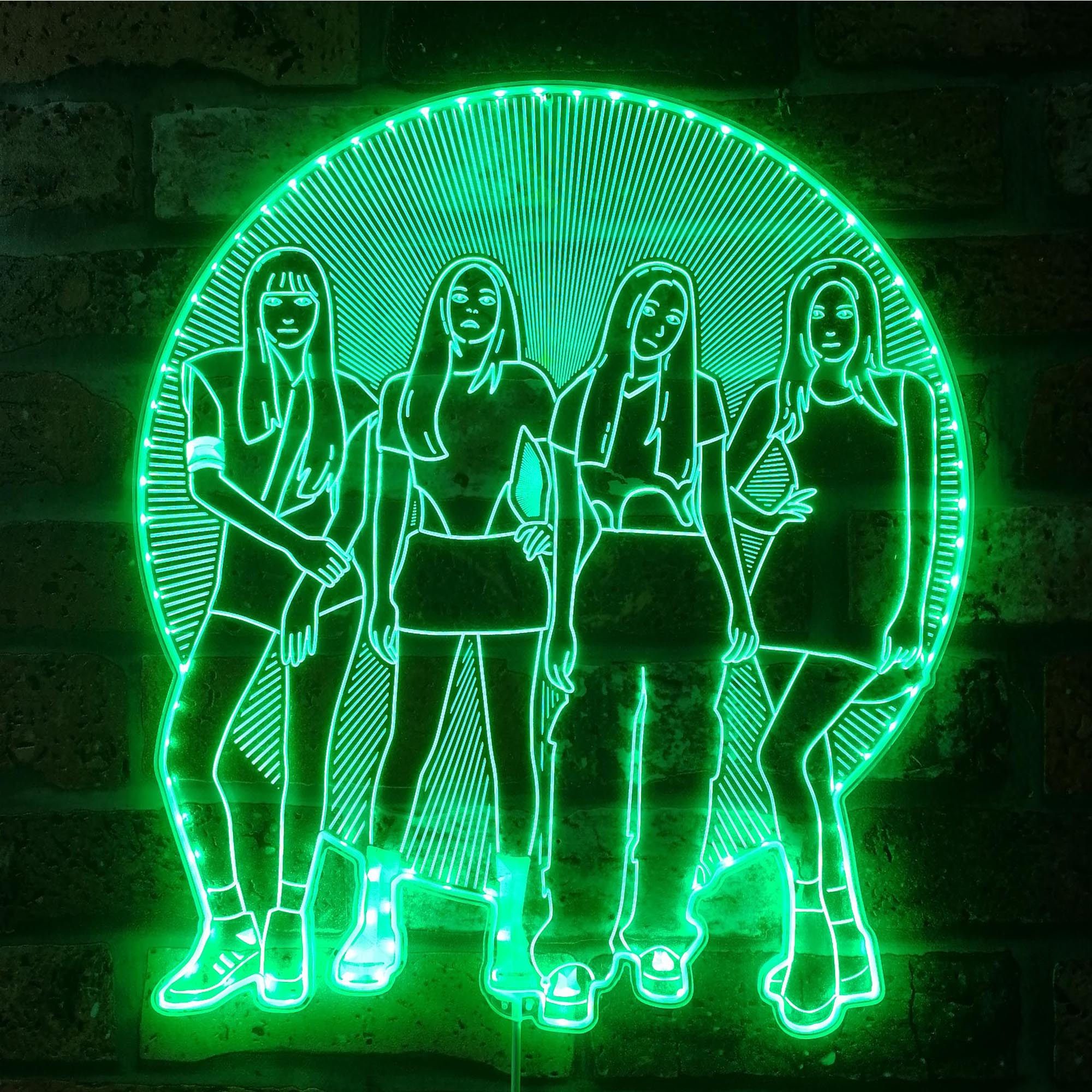 Blackpink Dynamic RGB Edge Lit LED Sign