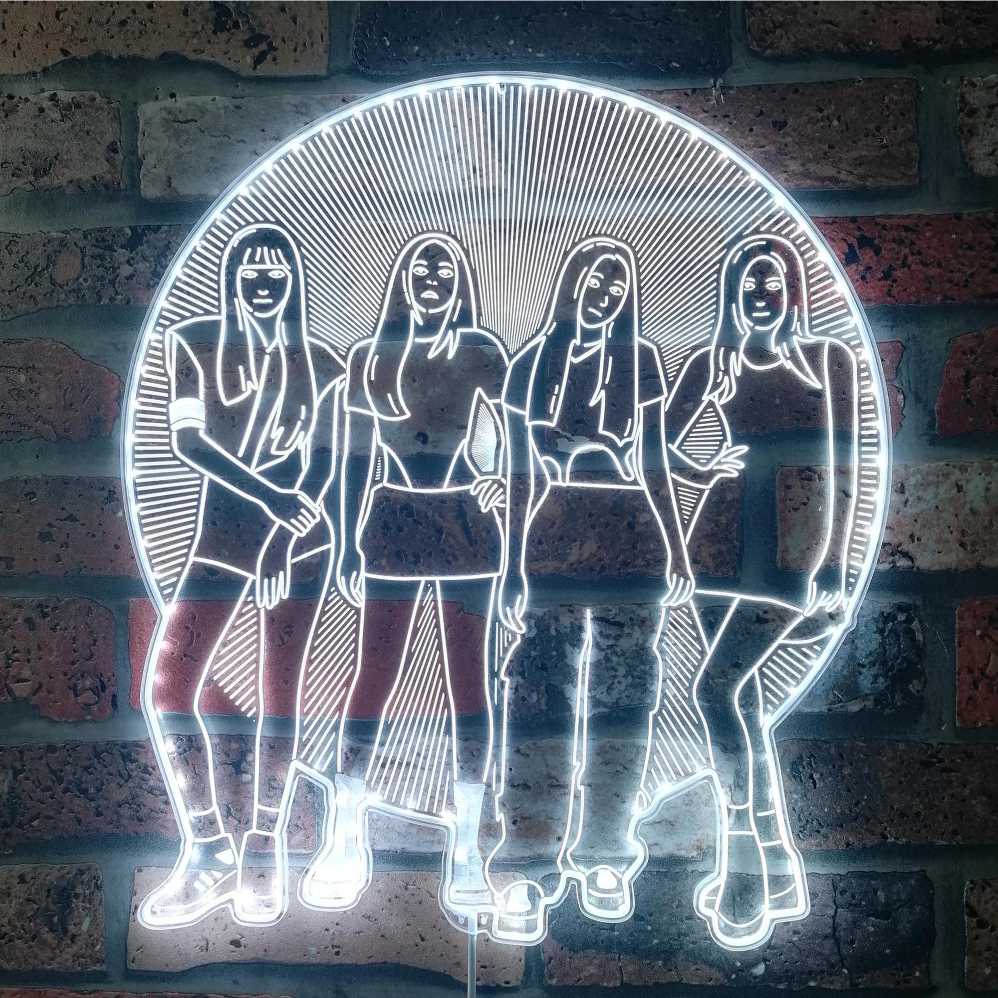 Blackpink Dynamic RGB Edge Lit LED Sign