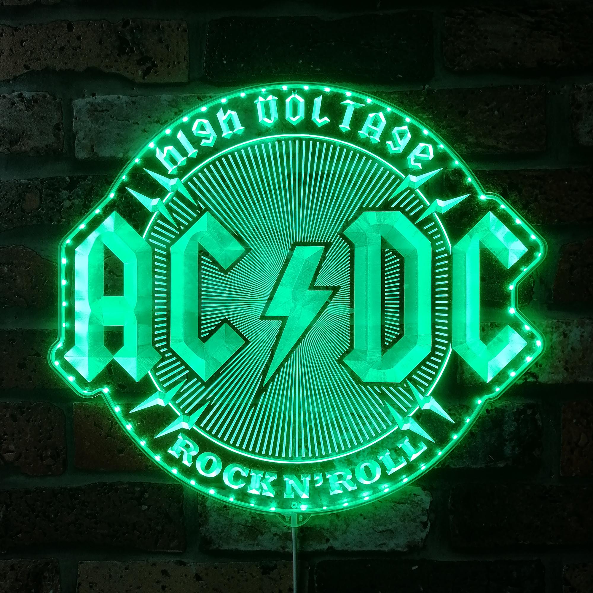 ACDC Dynamic RGB Edge Lit LED Sign