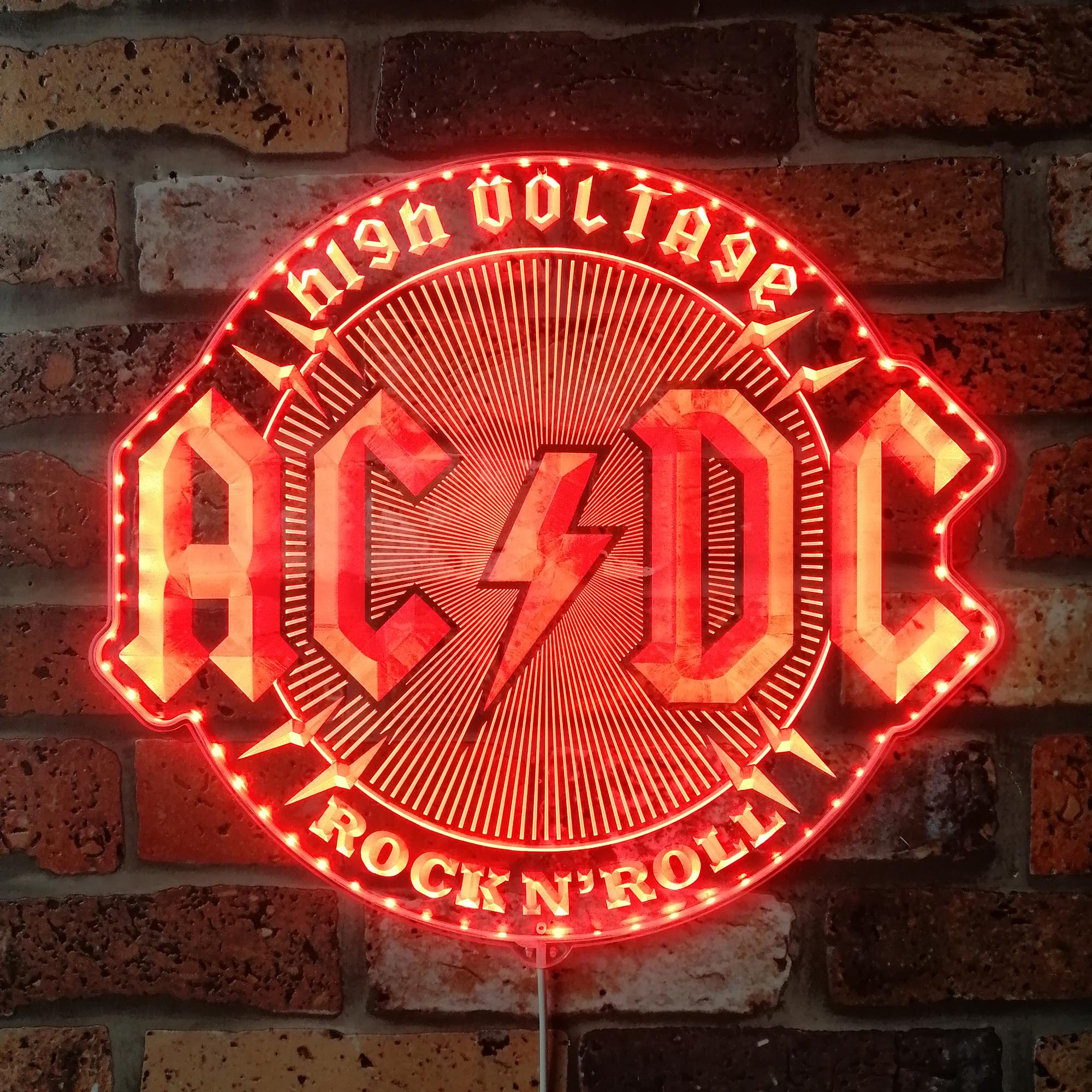 ACDC Dynamic RGB Edge Lit LED Sign