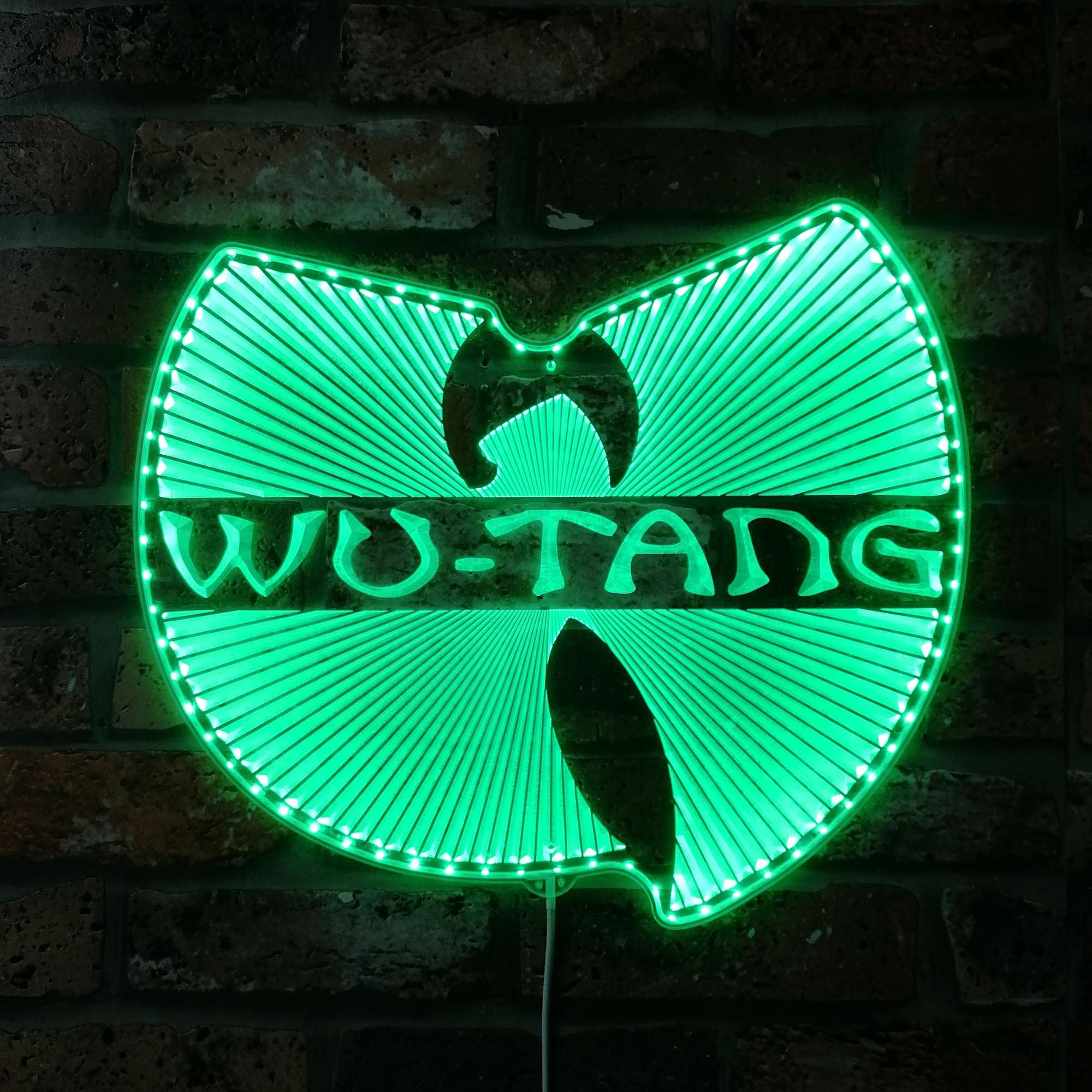 Wu Tang  Dynamic RGB Edge Lit LED Sign