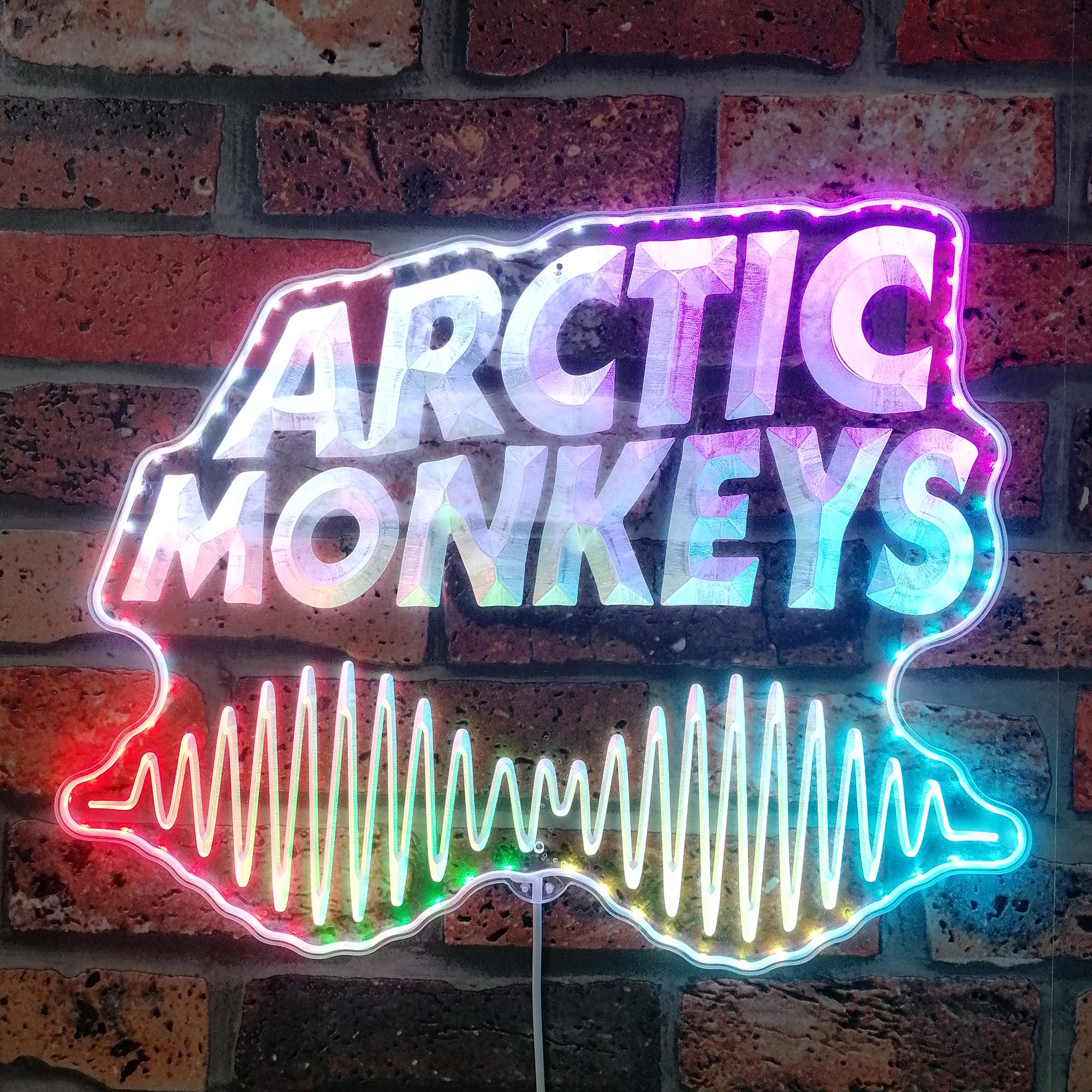 Arctic Monkeys Dynamic RGB Edge Lit LED Sign