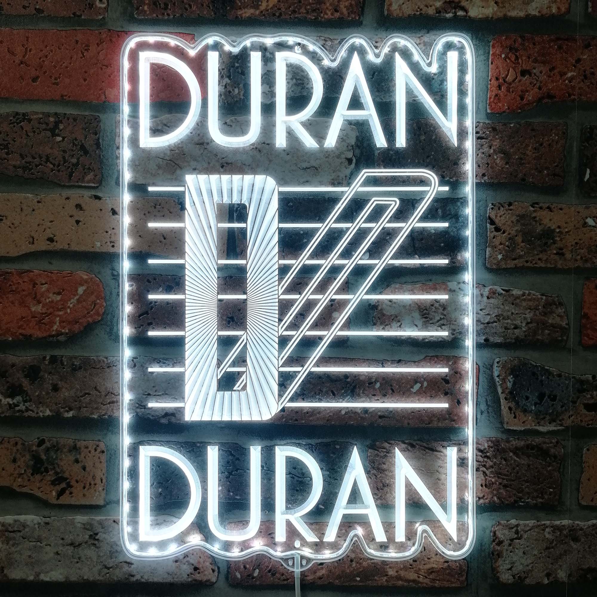 Duran Duran Band Dynamic RGB Edge Lit LED Sign