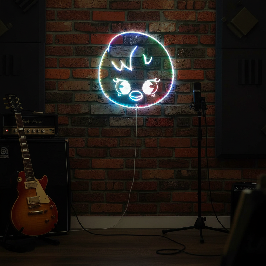 Hard Rock Cafe Neon RGB Edge Lit LED Sign