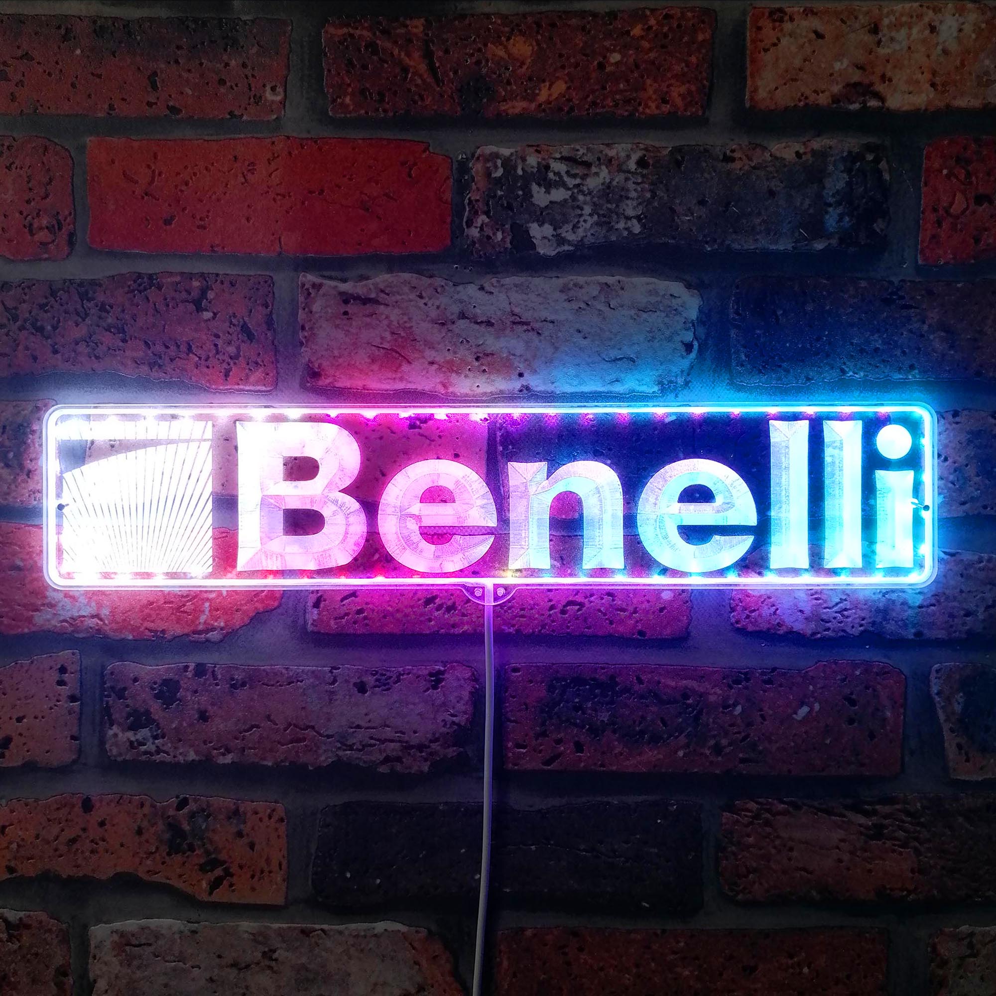 Benelli  Dynamic RGB Edge Lit LED Sign