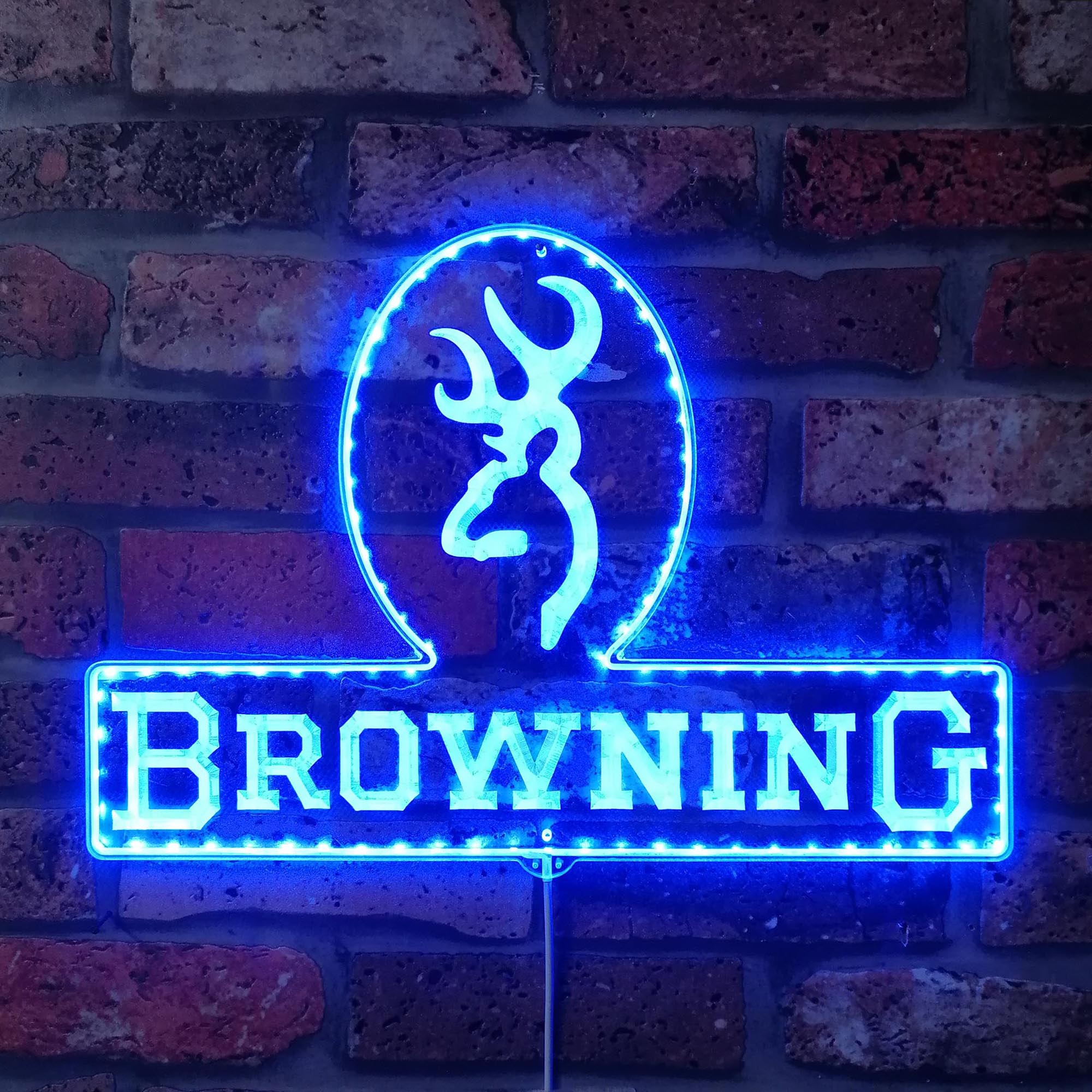 Browning  Dynamic RGB Edge Lit LED Sign