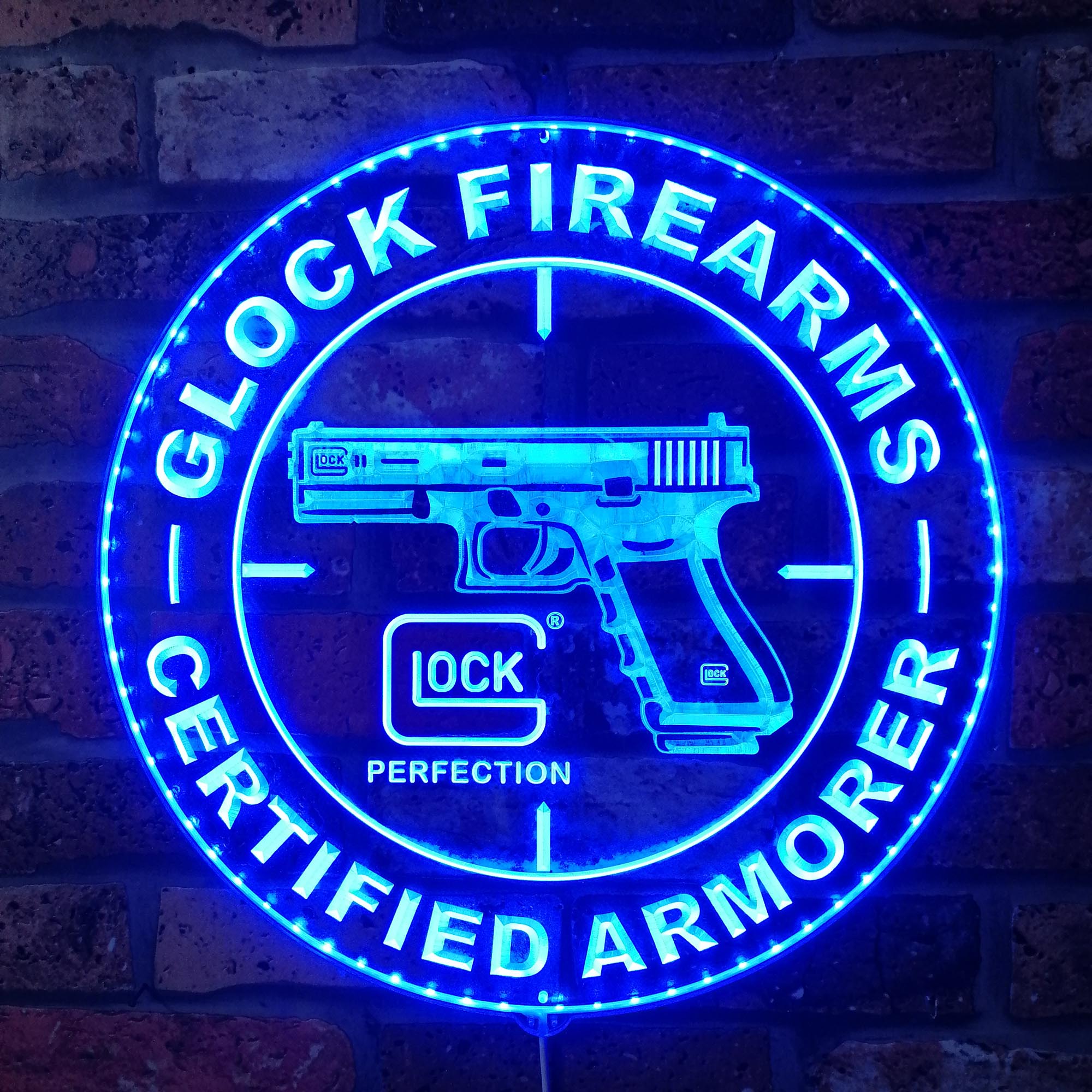 cz usa  Dynamic RGB Edge Lit LED Sign