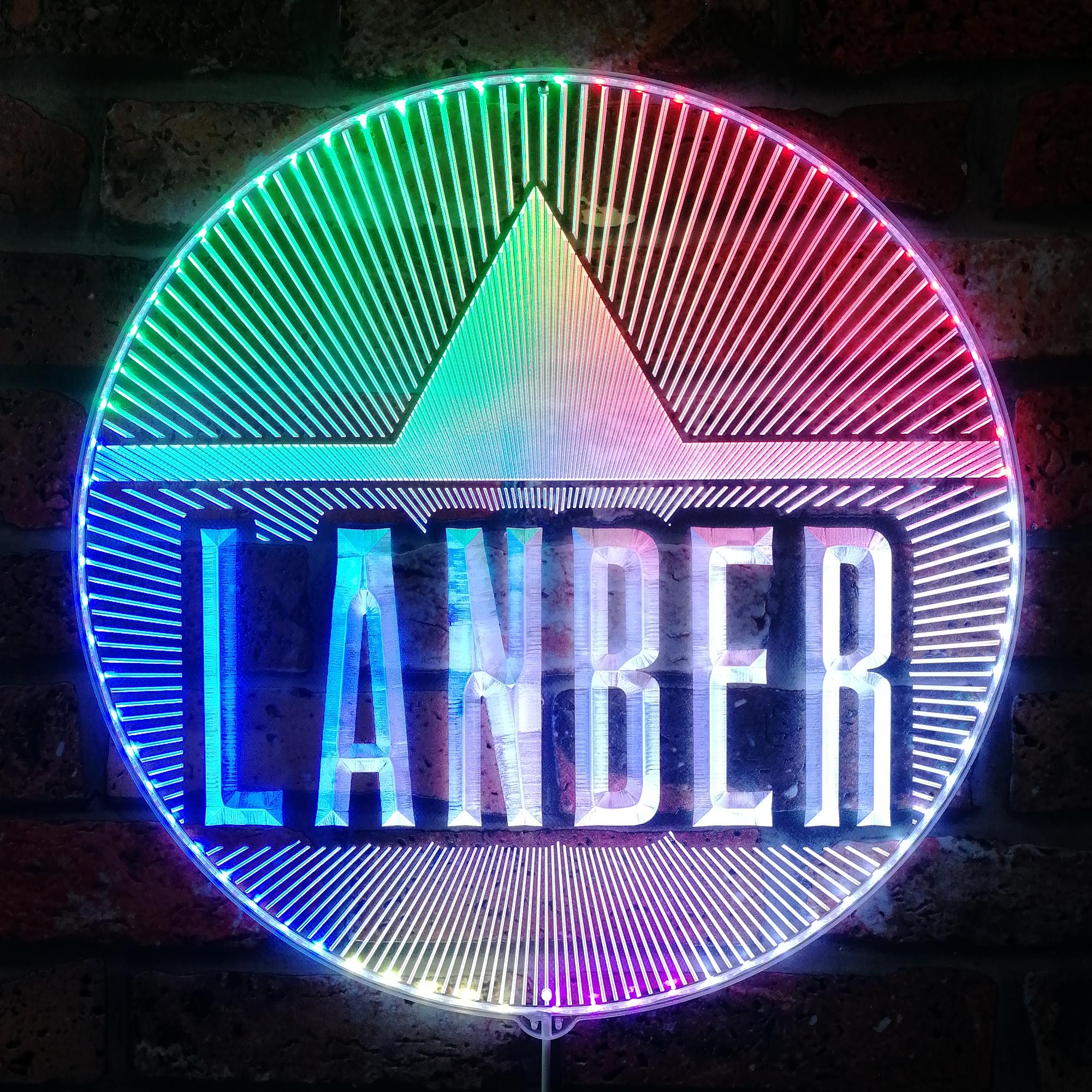 Lanber  Dynamic RGB Edge Lit LED Sign