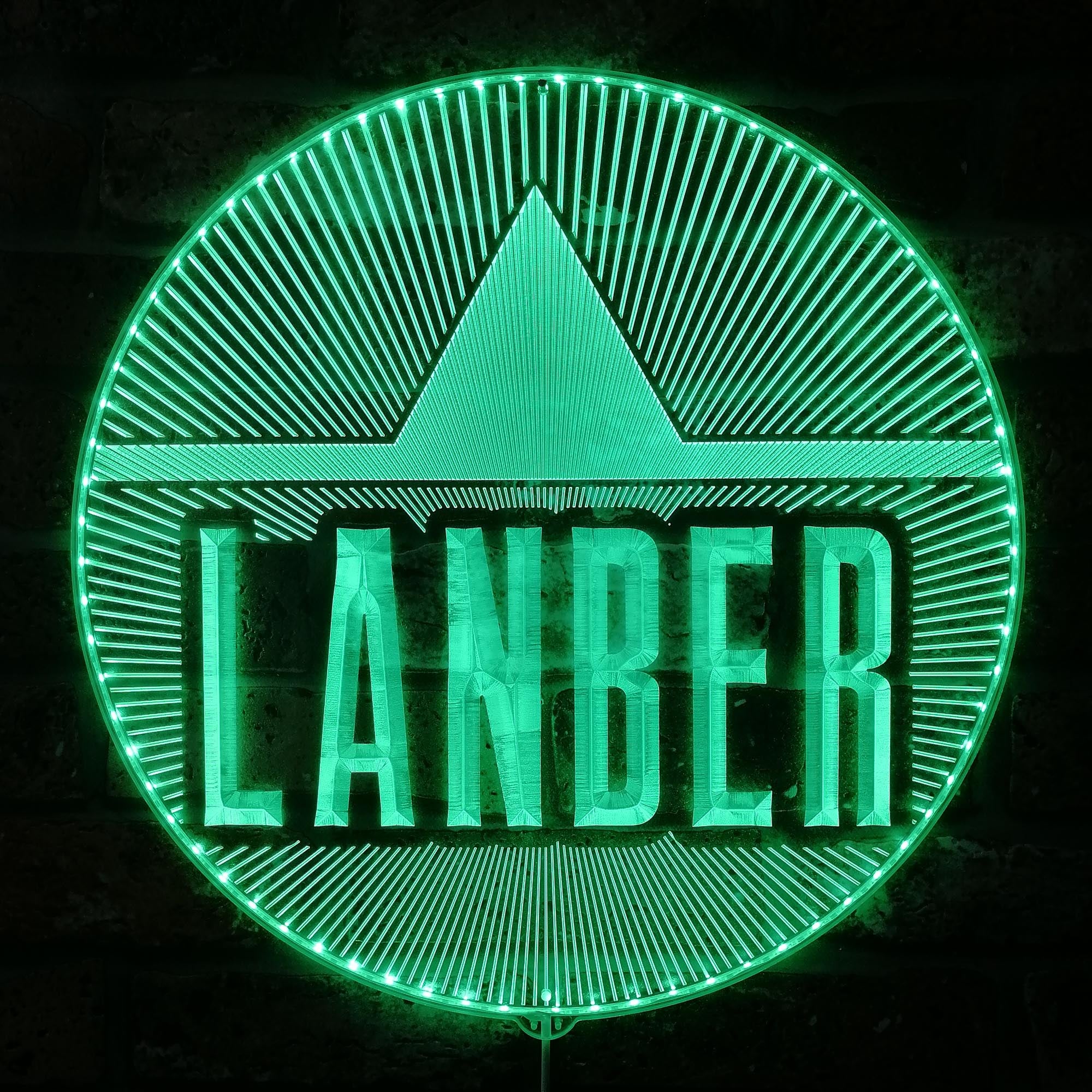 Lanber  Dynamic RGB Edge Lit LED Sign