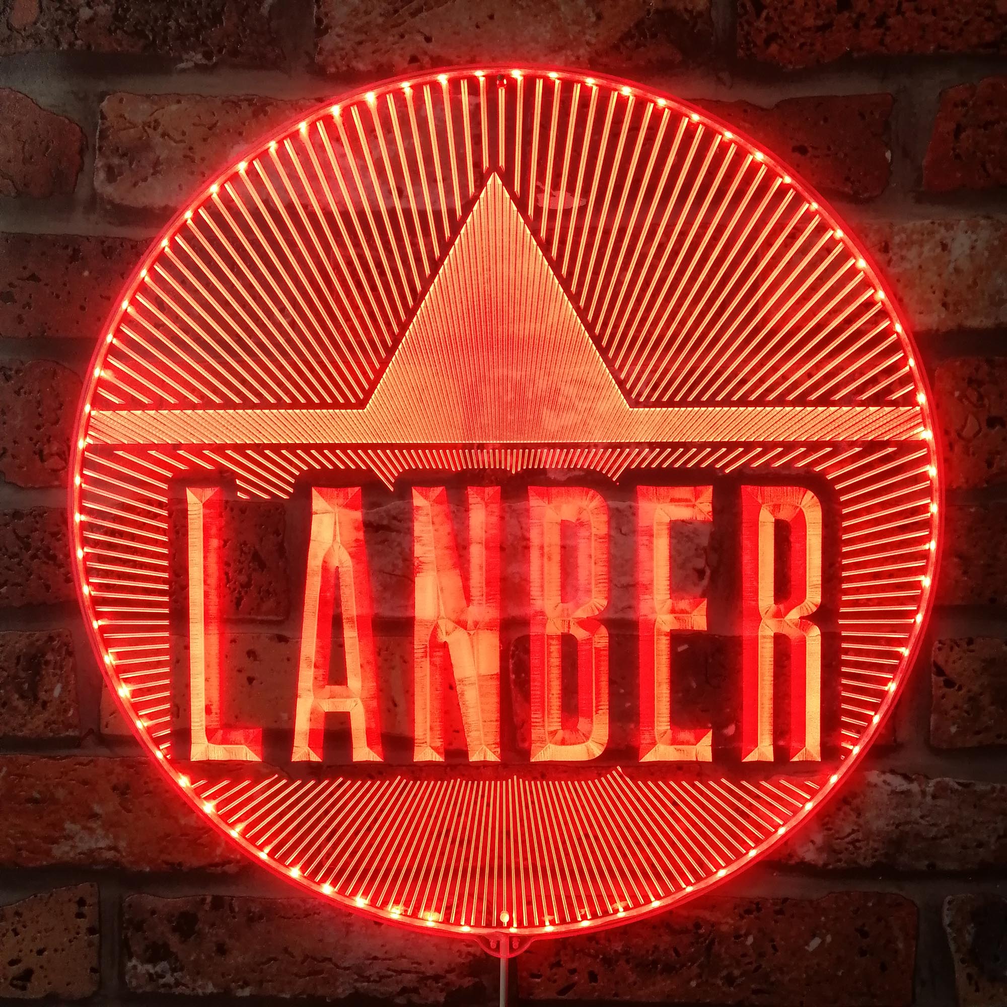 Lanber  Dynamic RGB Edge Lit LED Sign