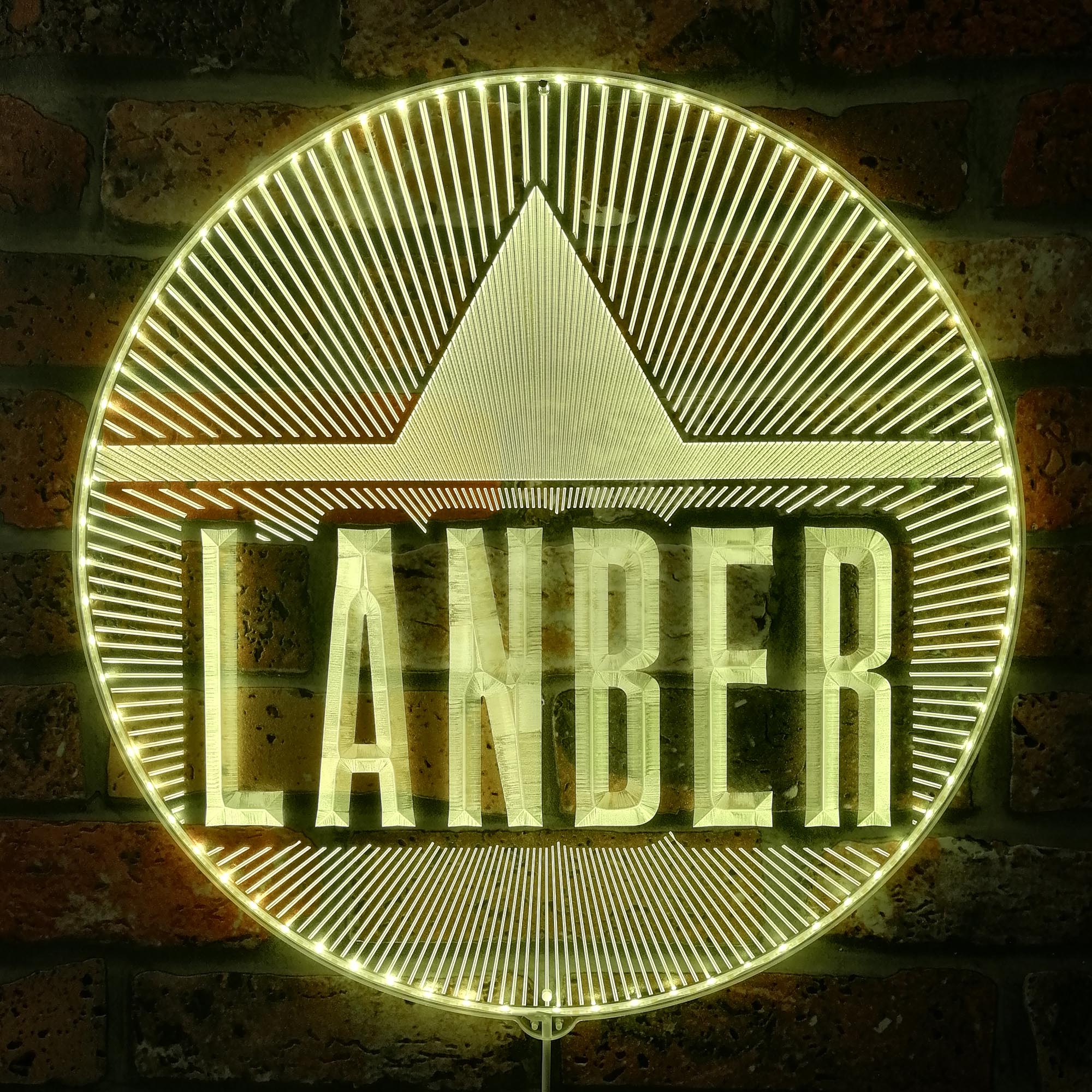 Lanber  Dynamic RGB Edge Lit LED Sign