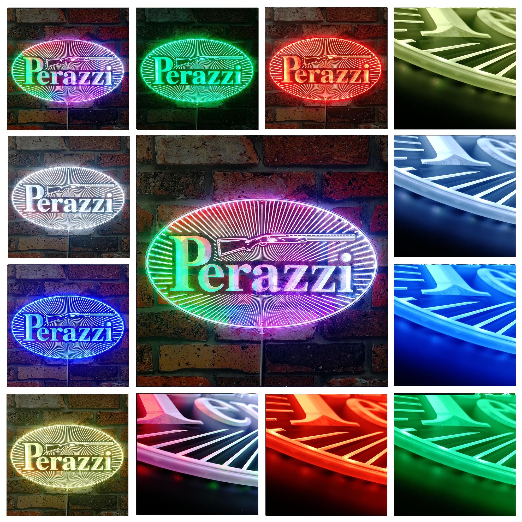 Perazzi  Dynamic RGB Edge Lit LED Sign