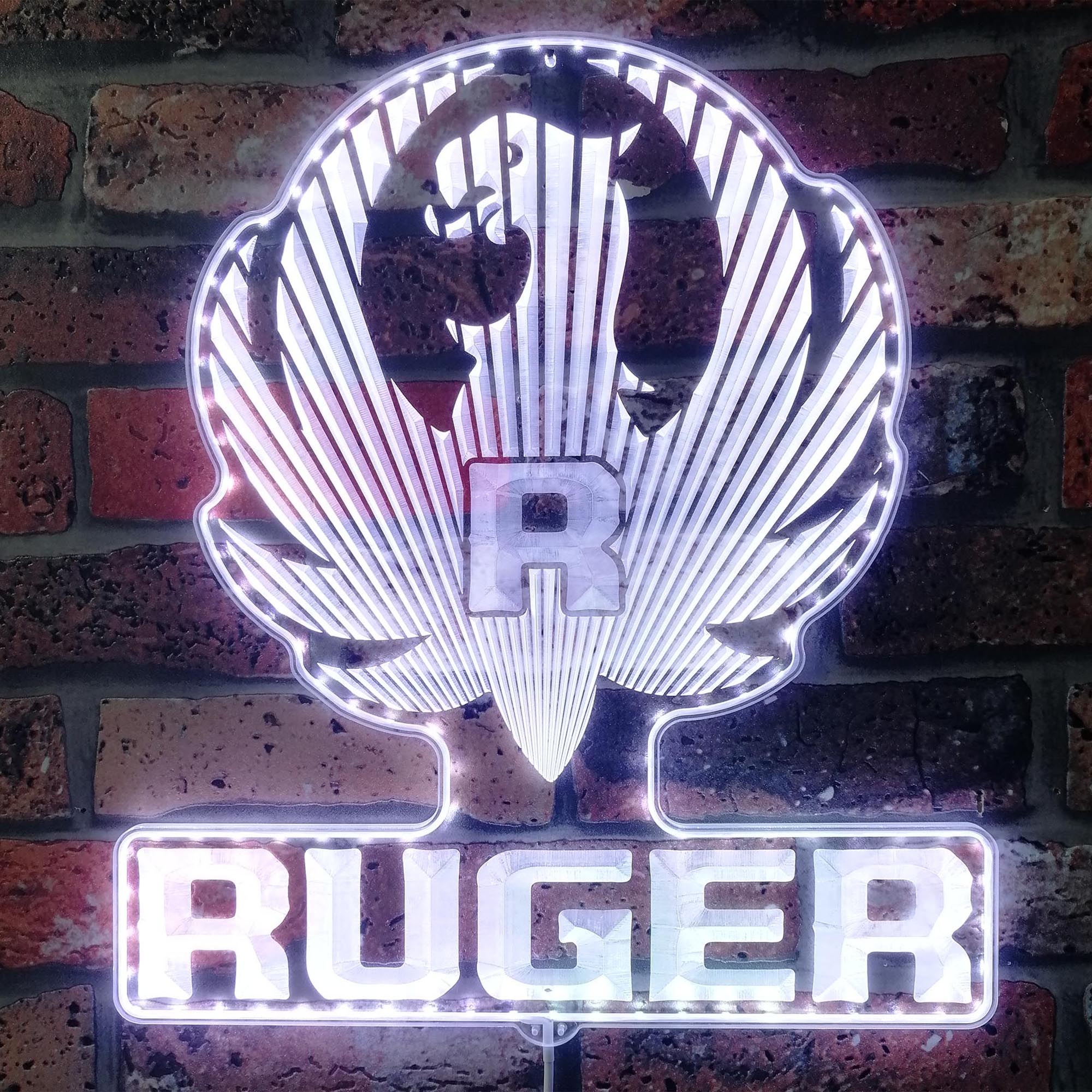 Ruger Dynamic RGB Edge Lit LED Sign