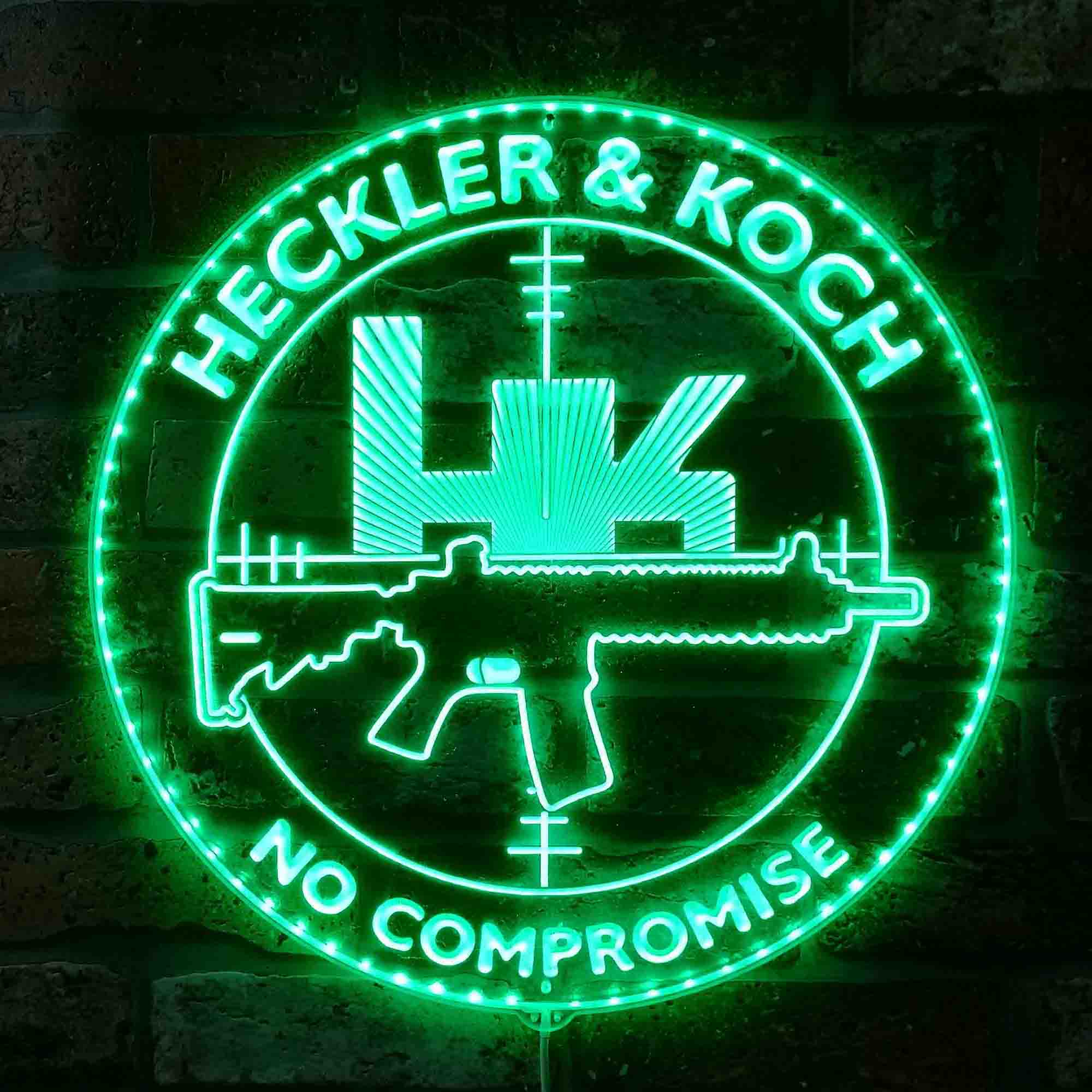 HK HECKLER & KOCH Dynamic RGB Edge Lit LED Sign