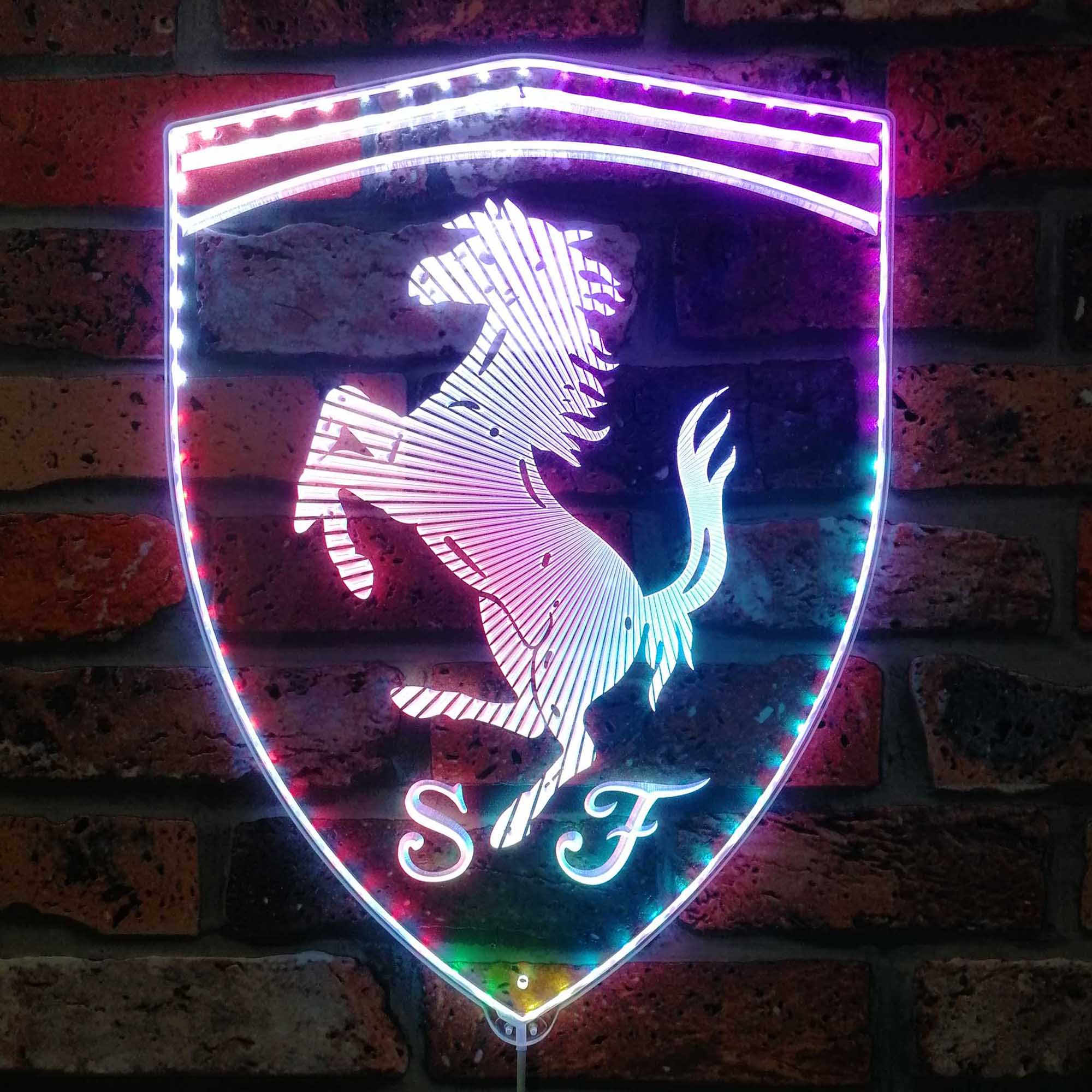 Scuderia Ferrari Dynamic RGB Edge Lit LED Sign