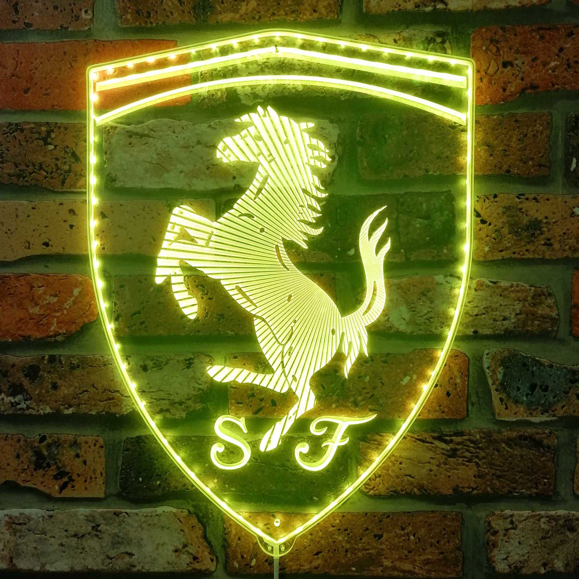 Scuderia Ferrari Dynamic RGB Edge Lit LED Sign