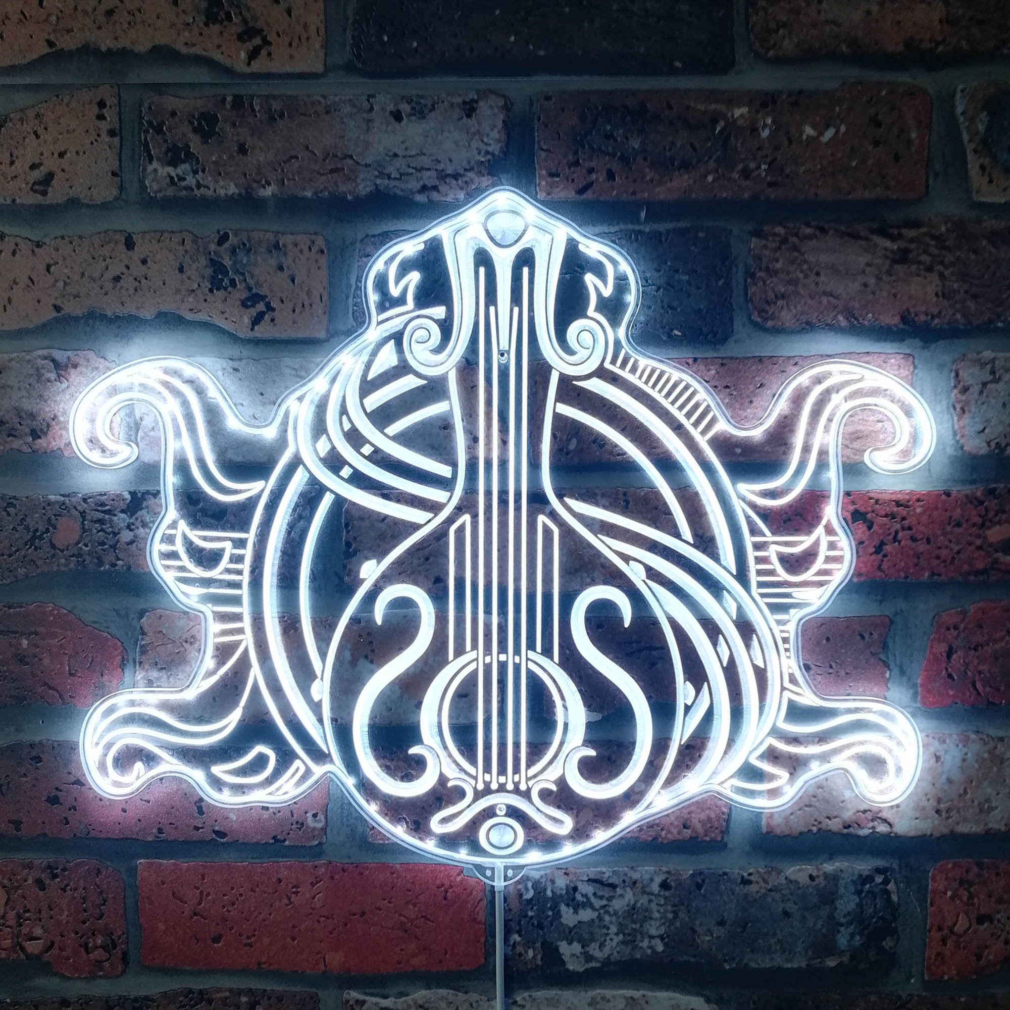 Baldur's Gate 3 Bard Dynamic RGB Edge Lit LED Sign