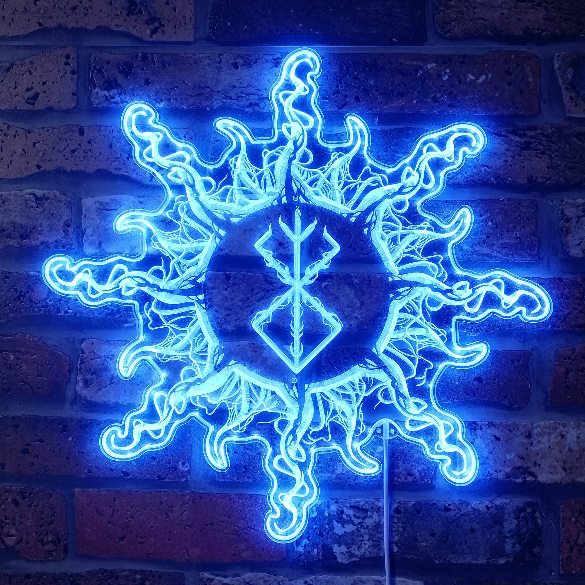 Berserk Sacrifice Emblem Dynamic RGB Edge Lit LED Sign