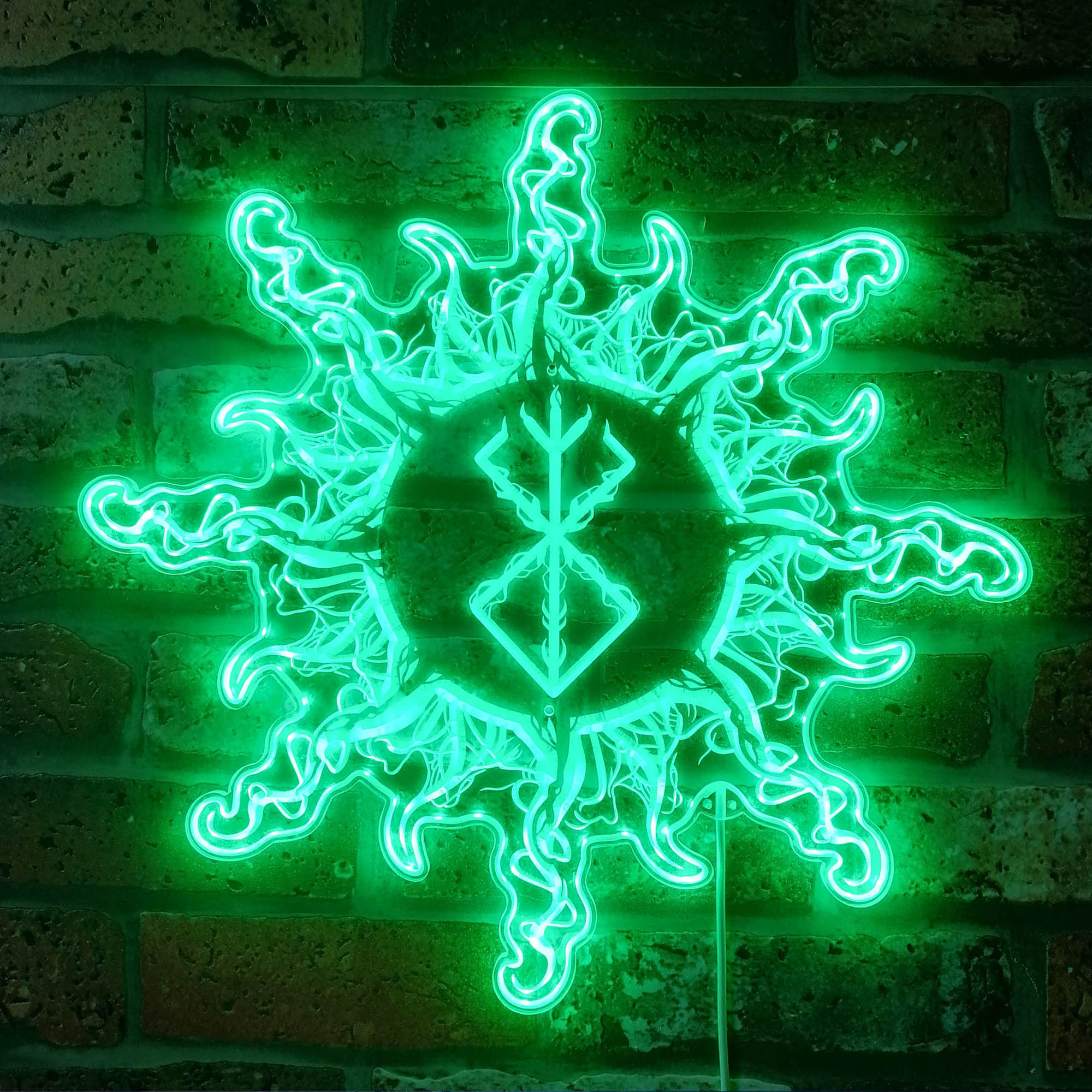 Berserk Sacrifice Emblem Dynamic RGB Edge Lit LED Sign