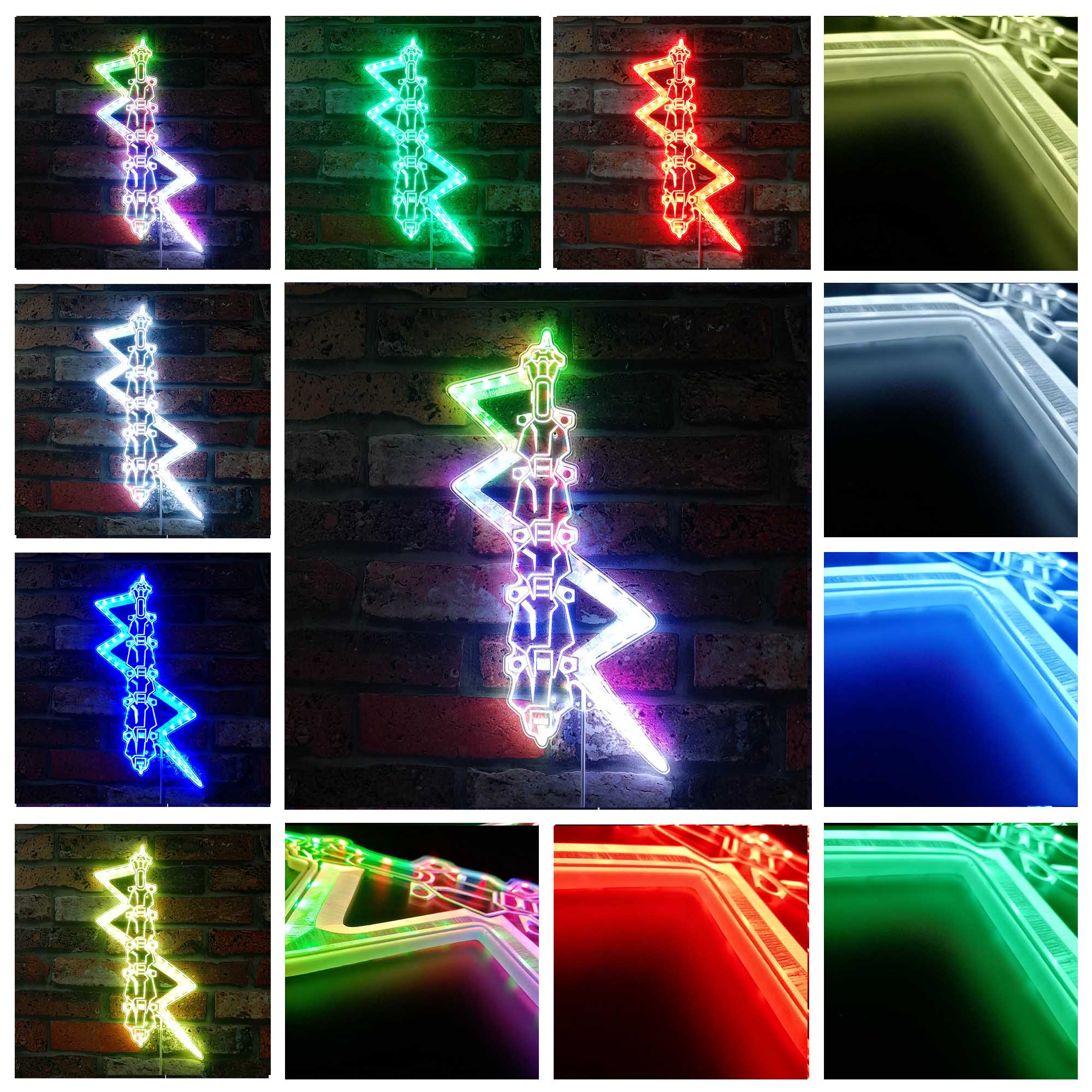 Cyberpunk Edgerunners Dynamic RGB Edge Lit LED Sign | ledlabcave