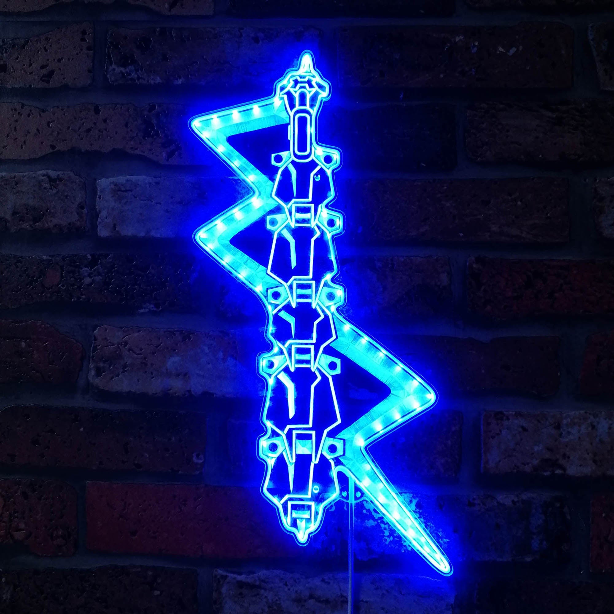 Cyberpunk Edgerunners Dynamic RGB Edge Lit LED Sign | ledlabcave