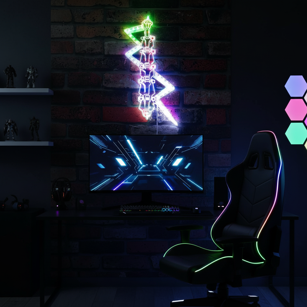 Cyberpunk Edgerunners Neon RGB Edge Lit LED Sign