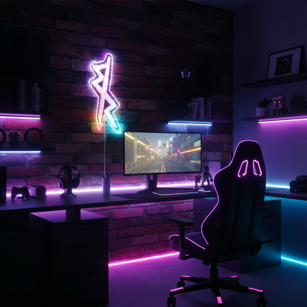 Cyberpunk Edgerunners Neon RGB Edge Lit LED Sign